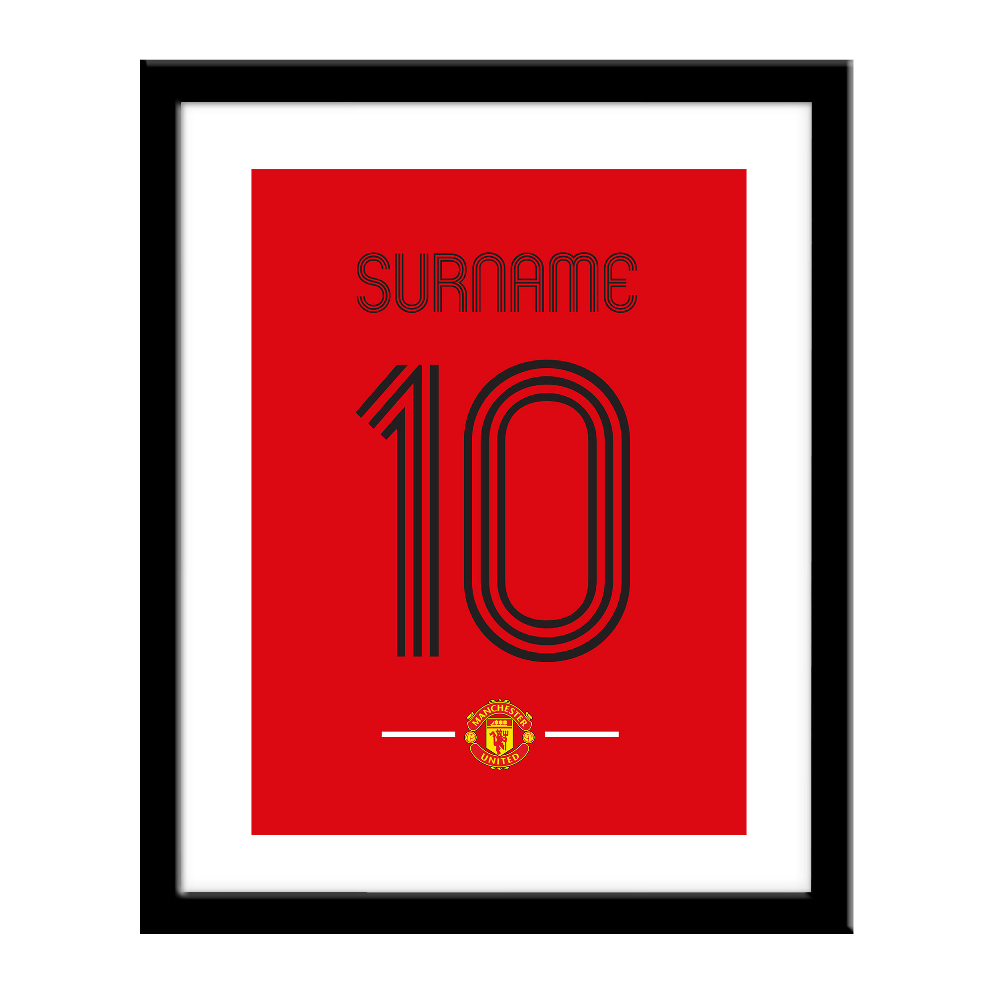 Retro Manchester United Shirt