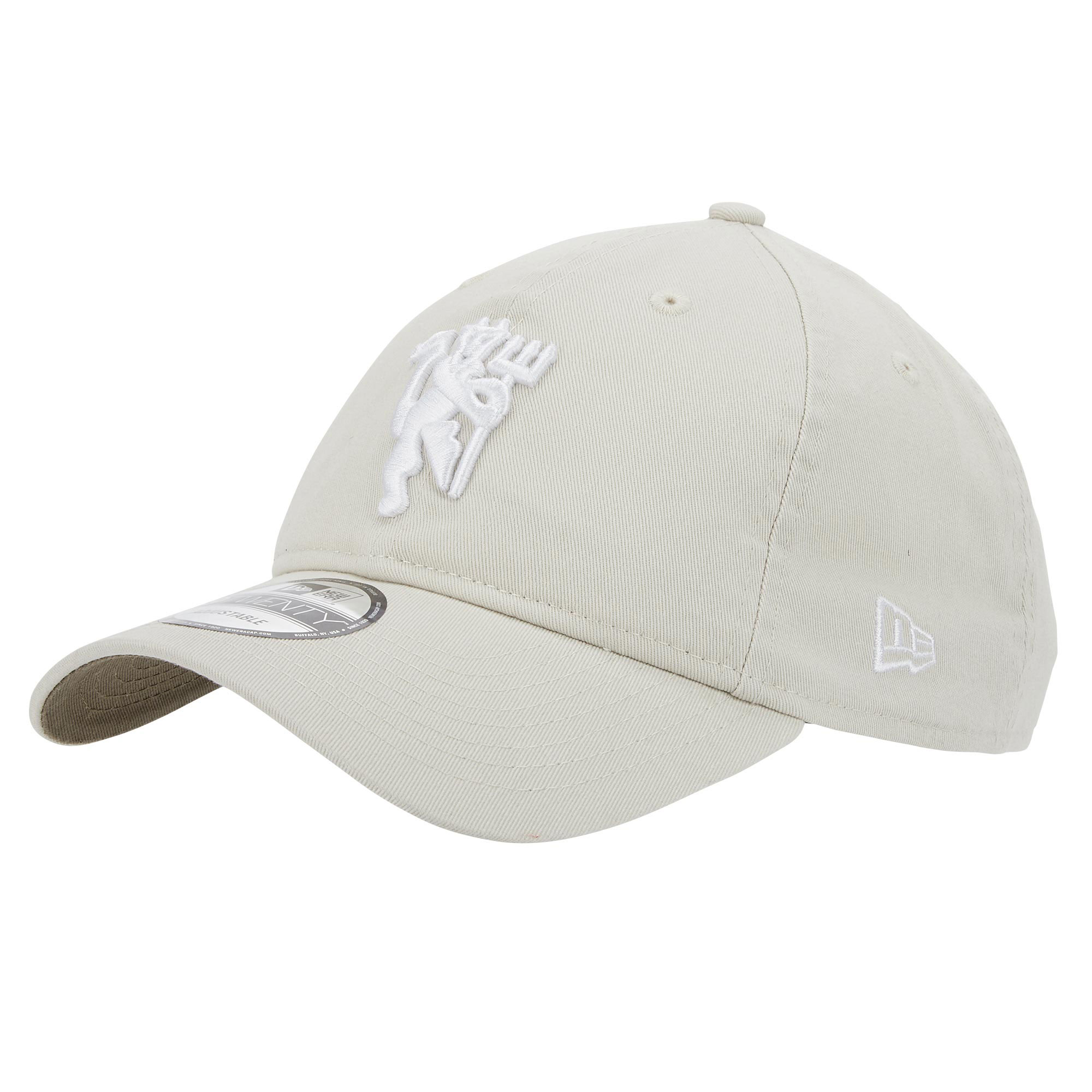 Manchester United New Era Devil 9TWENTY Adjustable Cap - Stone - Adult