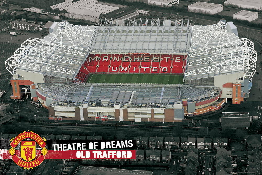 Manchester United Poster - Theatre of Dreams - 61 x 92cm
