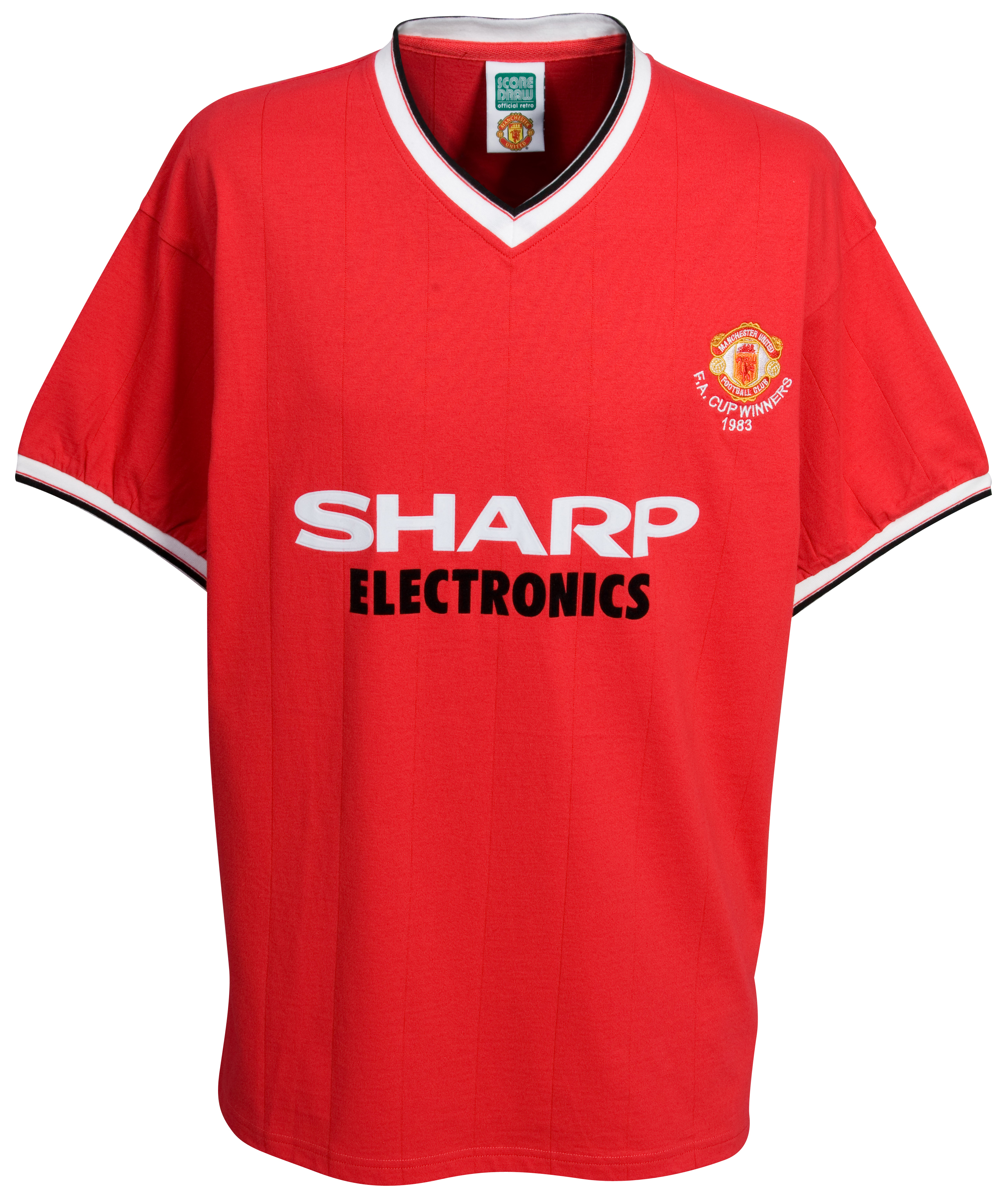 Manchester United 1983 FA Cup Winners Home Shirt.