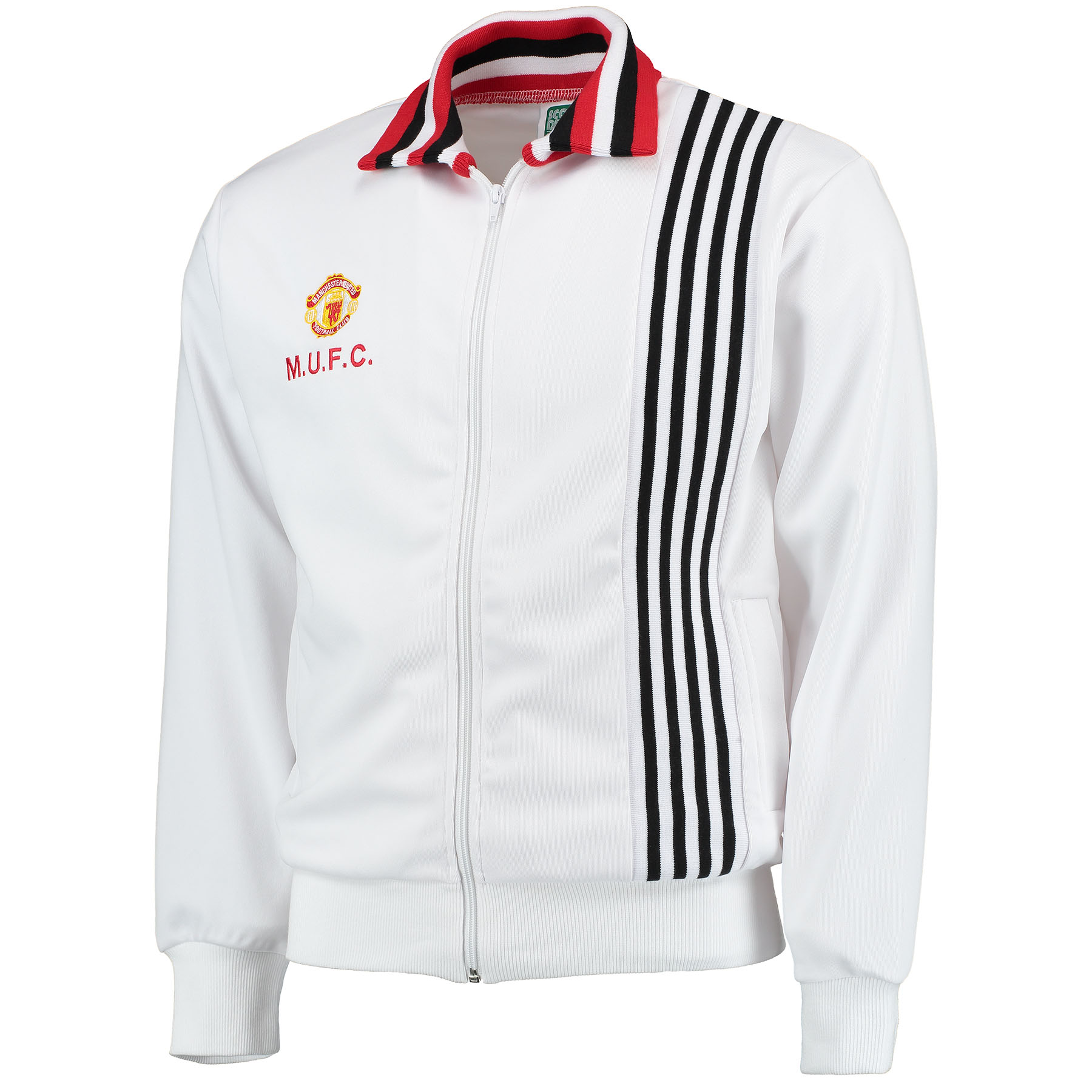 Manchester United 1977 Track Jacket - White