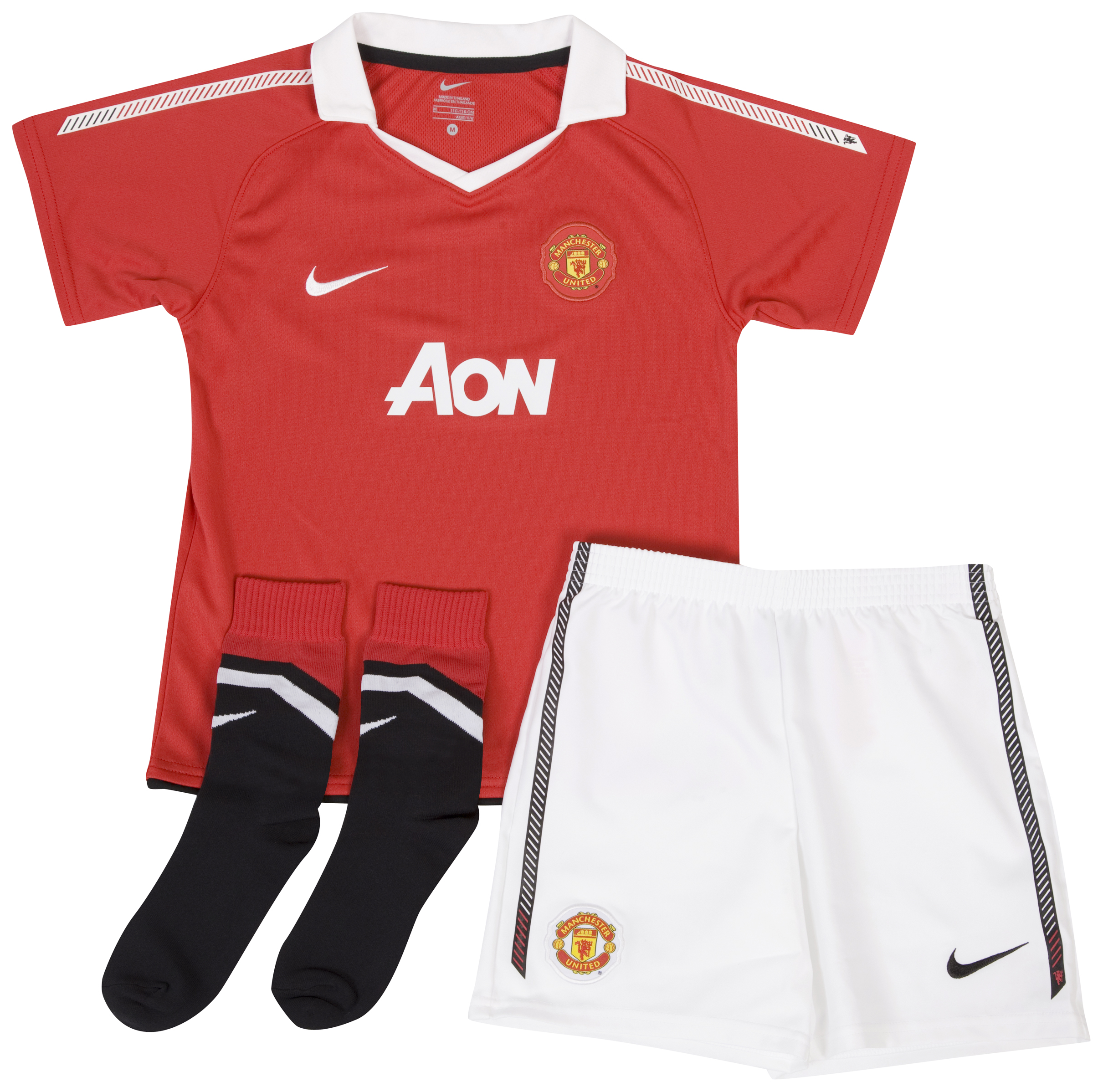 Manchester United Home Kit 2010/11 - Little Kids