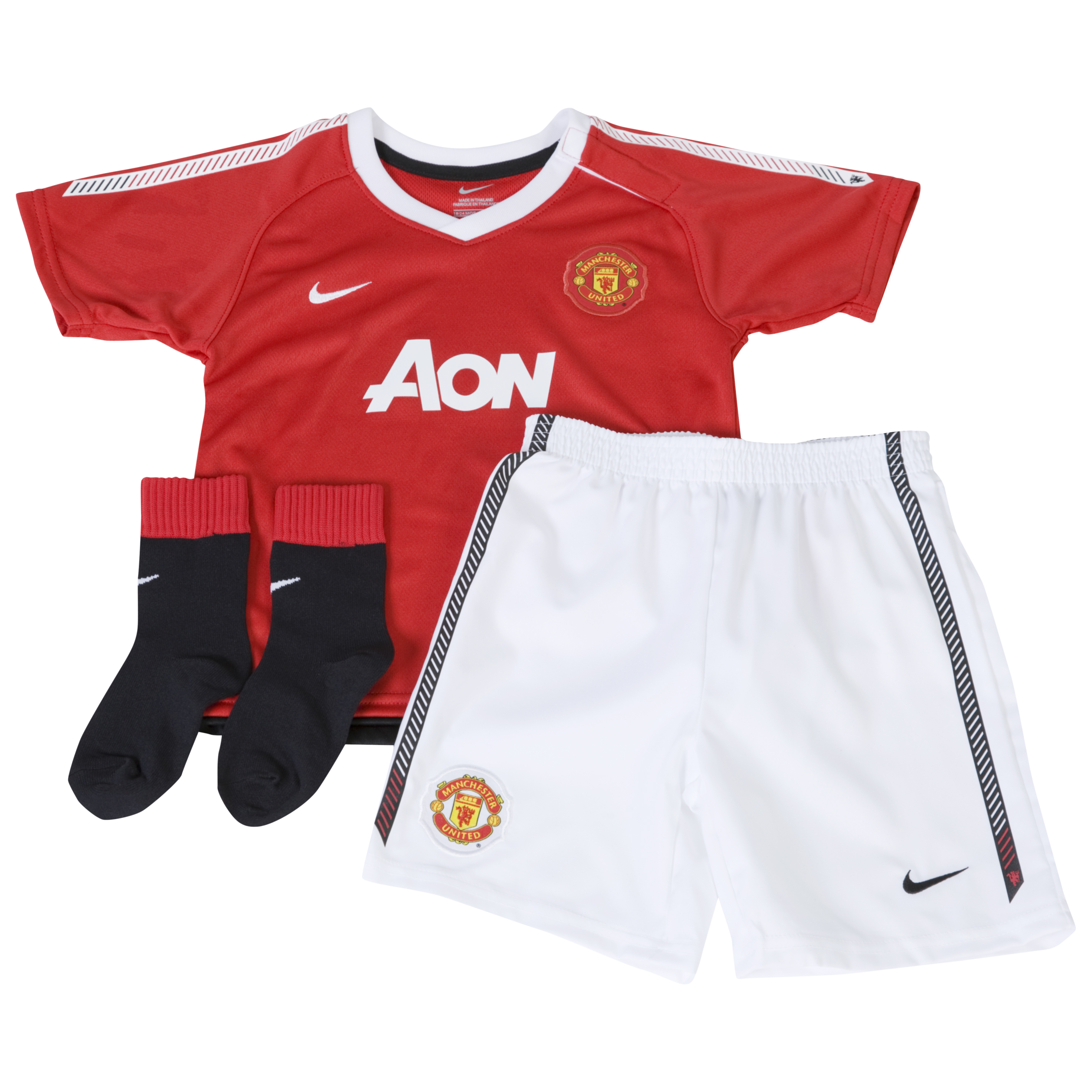 Manchester United Home Kit 2010 11 Infants