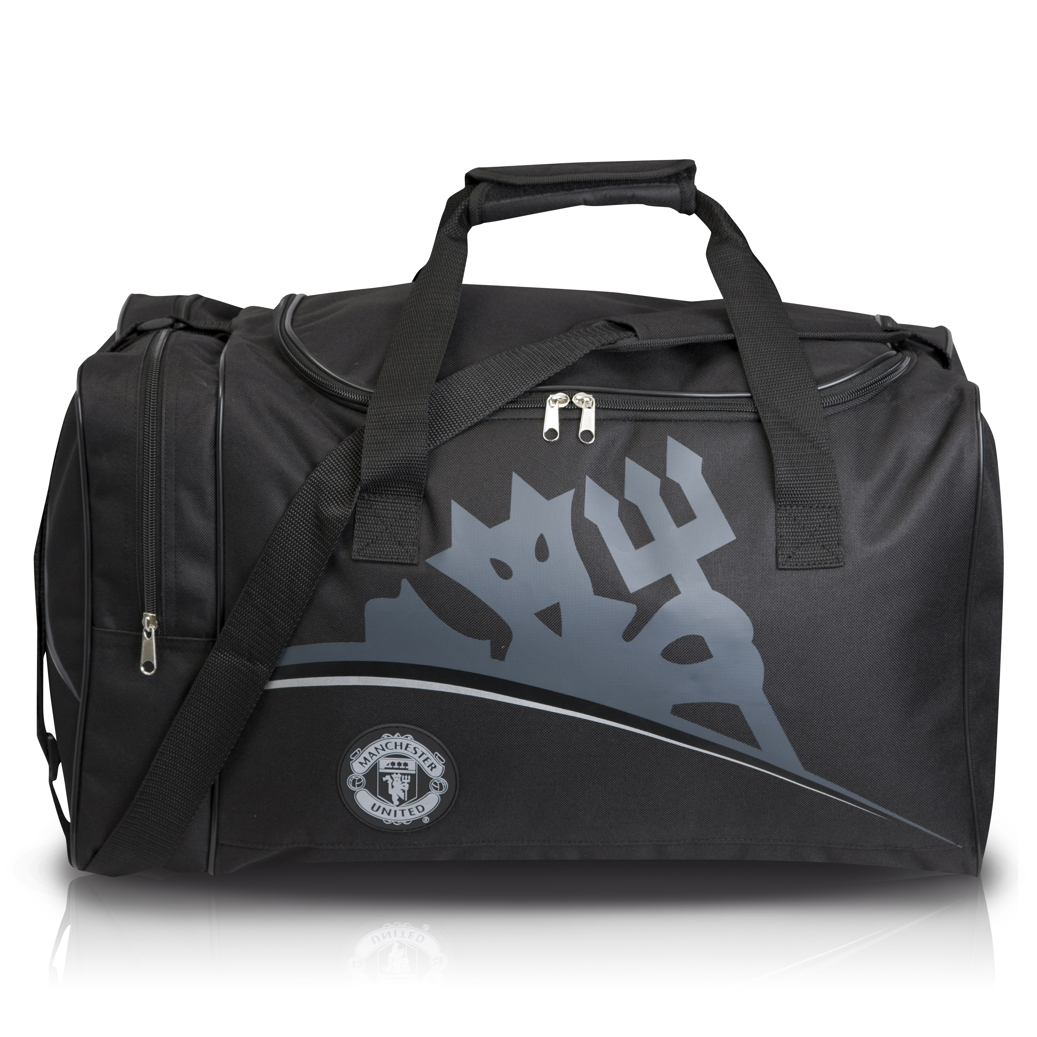 Manchester United Holdall - Black. Manchester United Holdall - Black.