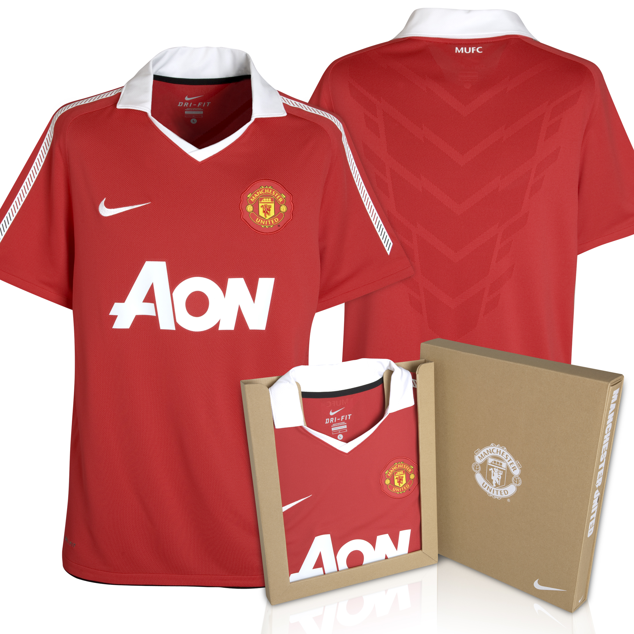 Manchester United Authentic Home Shirt 2010-11