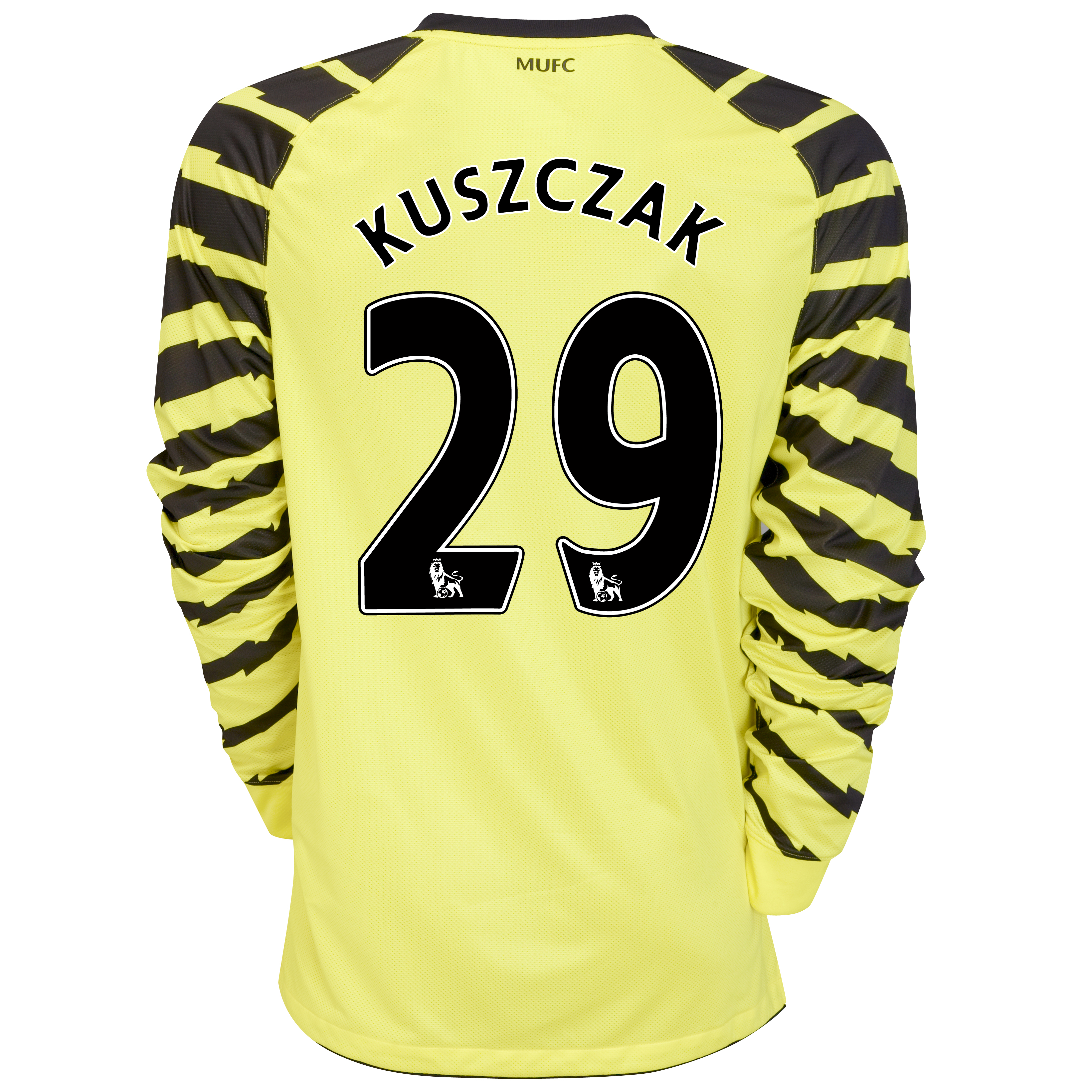 Manchester United Home Goalkeeper Shirt 2010 11 With Kuszczak 29 Printing Kids