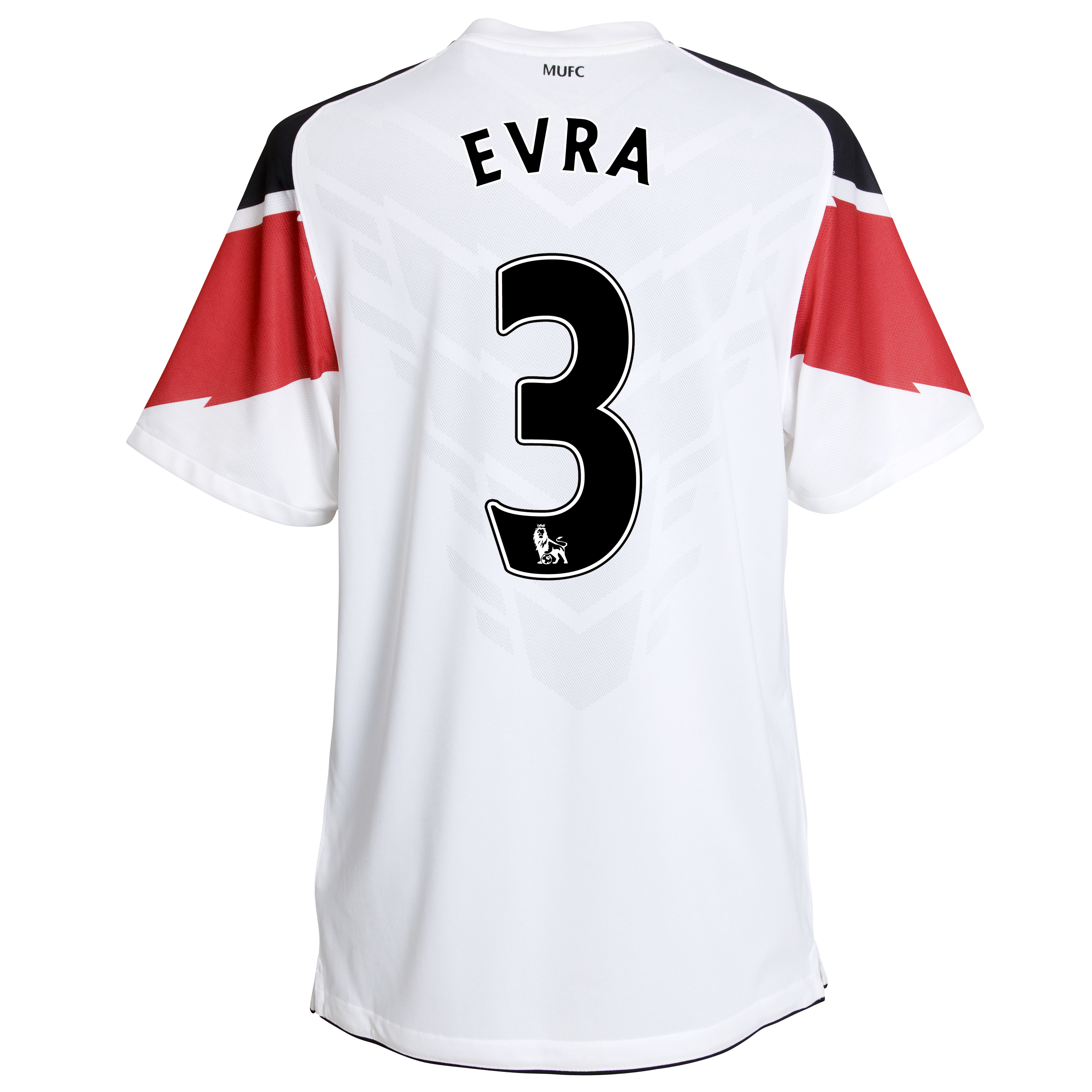 Manchester United Away Shirt 2010/11 with Evra 3 printing - Kids.
 