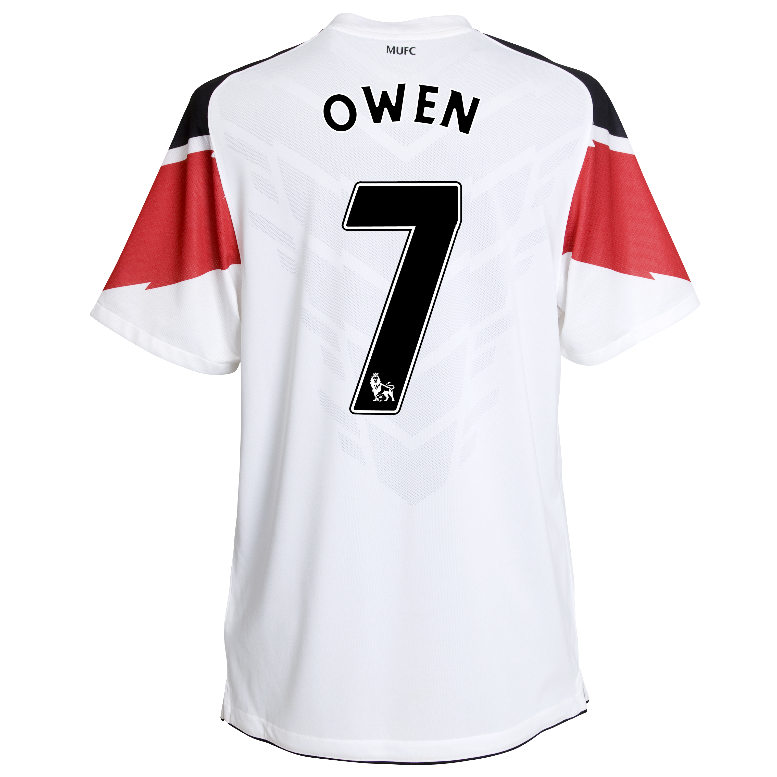 Manchester United Away Shirt 2010/11 with Owen 7 printing - Kids.