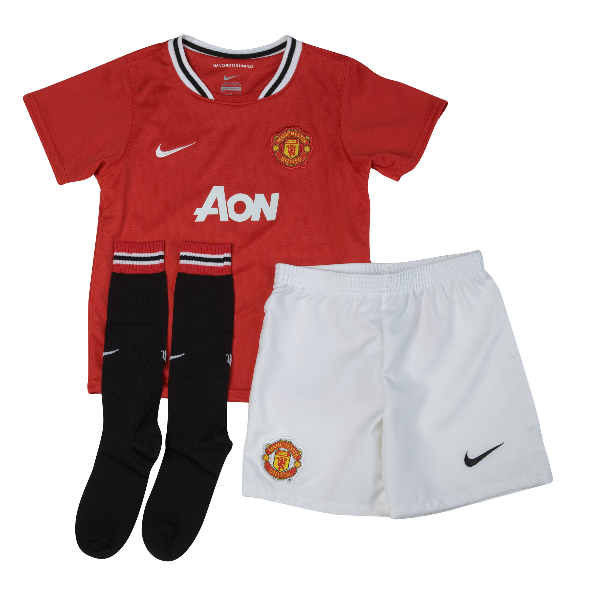Manchester United Home Kit 2011/12 - Little Kids