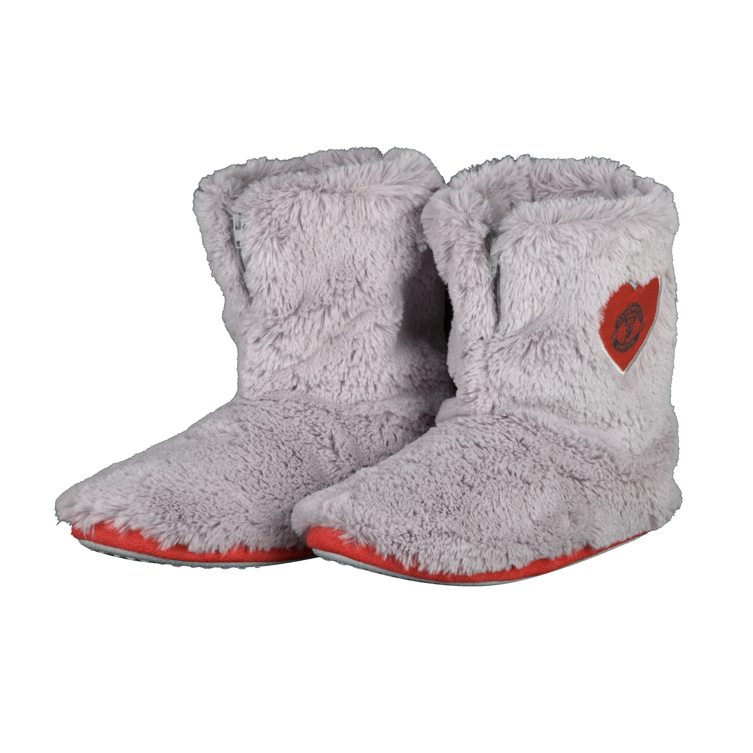 Manchester United  Fur Boot Slipper - Girls