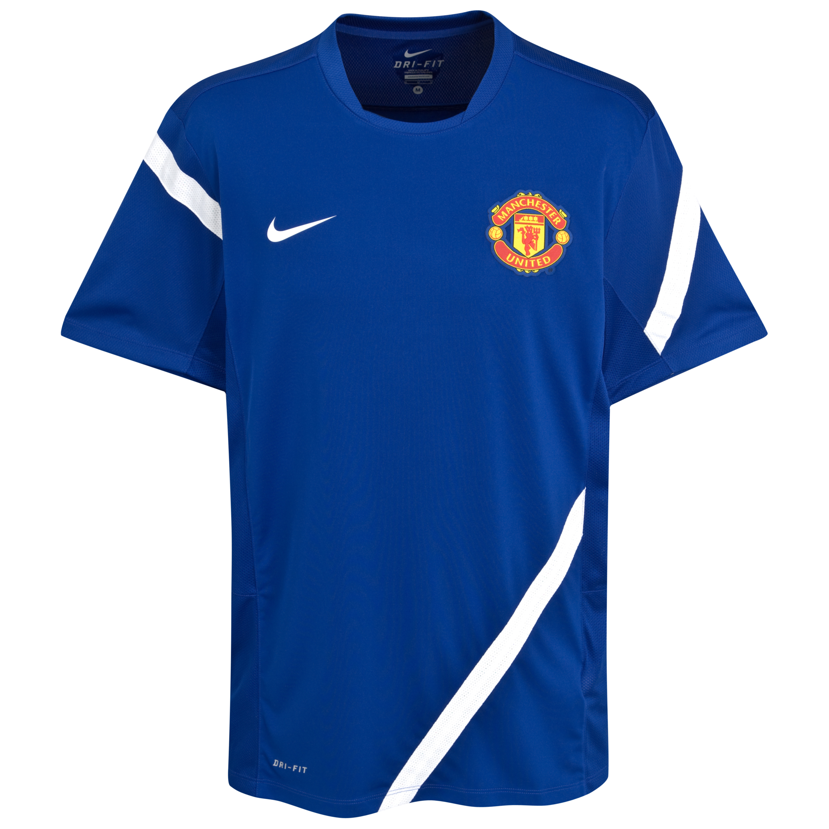 Manchester United Training Top - Old Royal/White/White - Kids