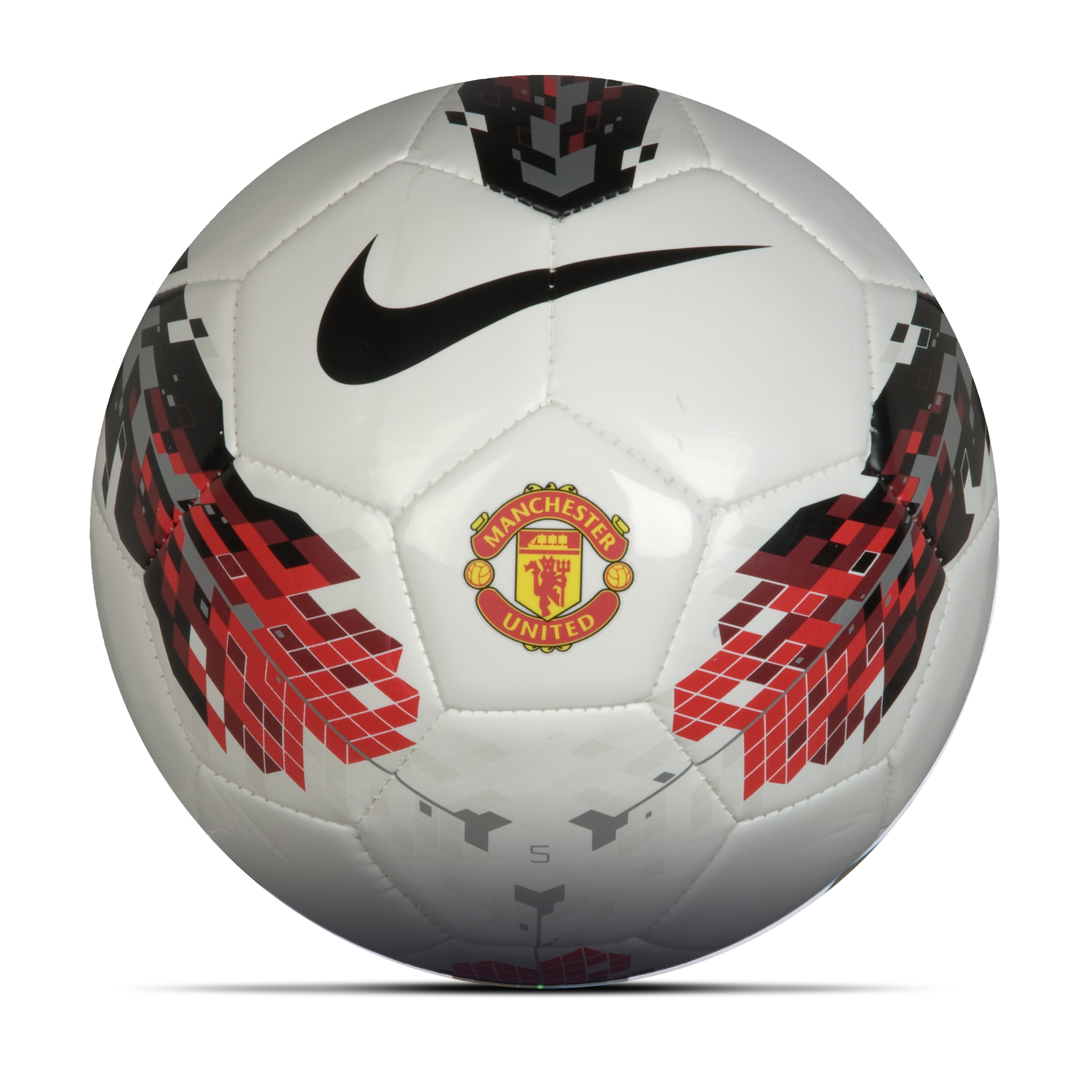 Manchester United Nike Custom Strike Football White~Red~Black Size 5