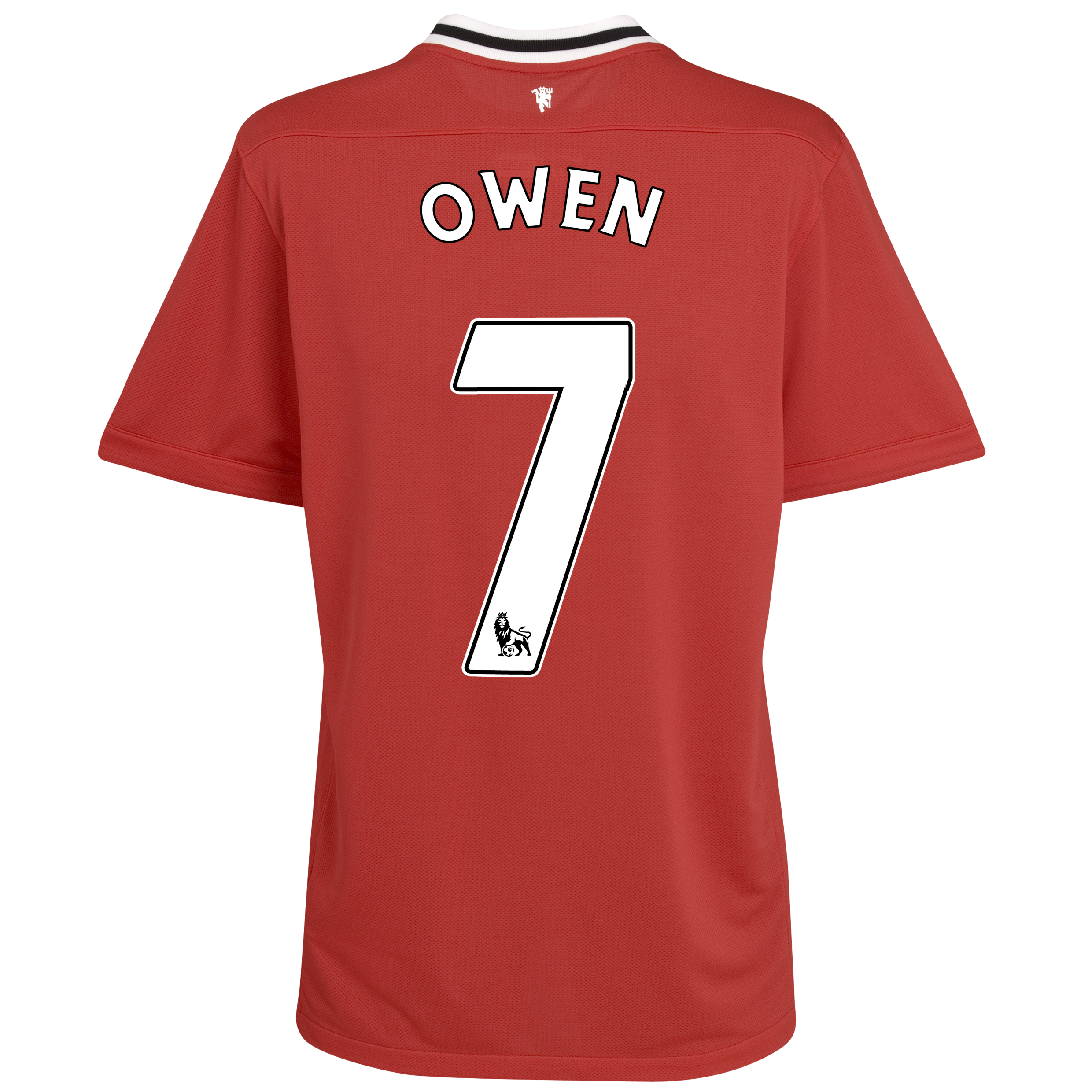Manchester United Home Shirt 2011/12 with Owen 7 printing.
