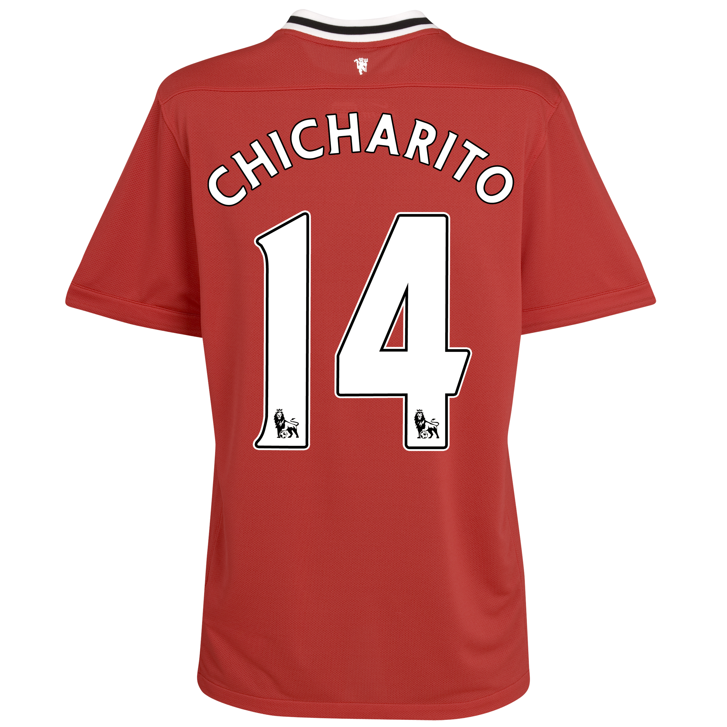 Manchester United Home Shirt 2011/12 with Chicharito 14 printing