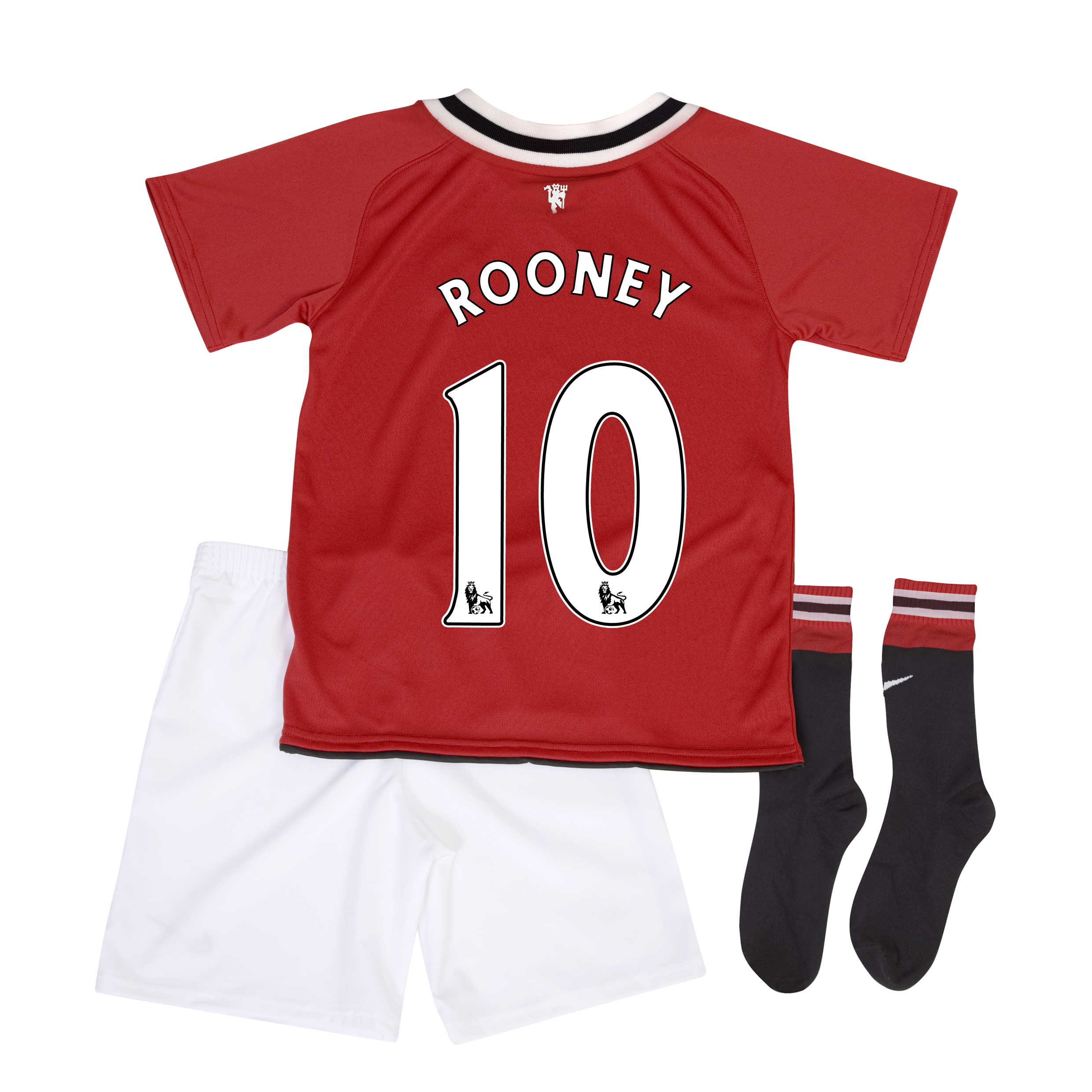 Manchester United Home Kit 2011/12 - Little Kids with Rooney 10 printing