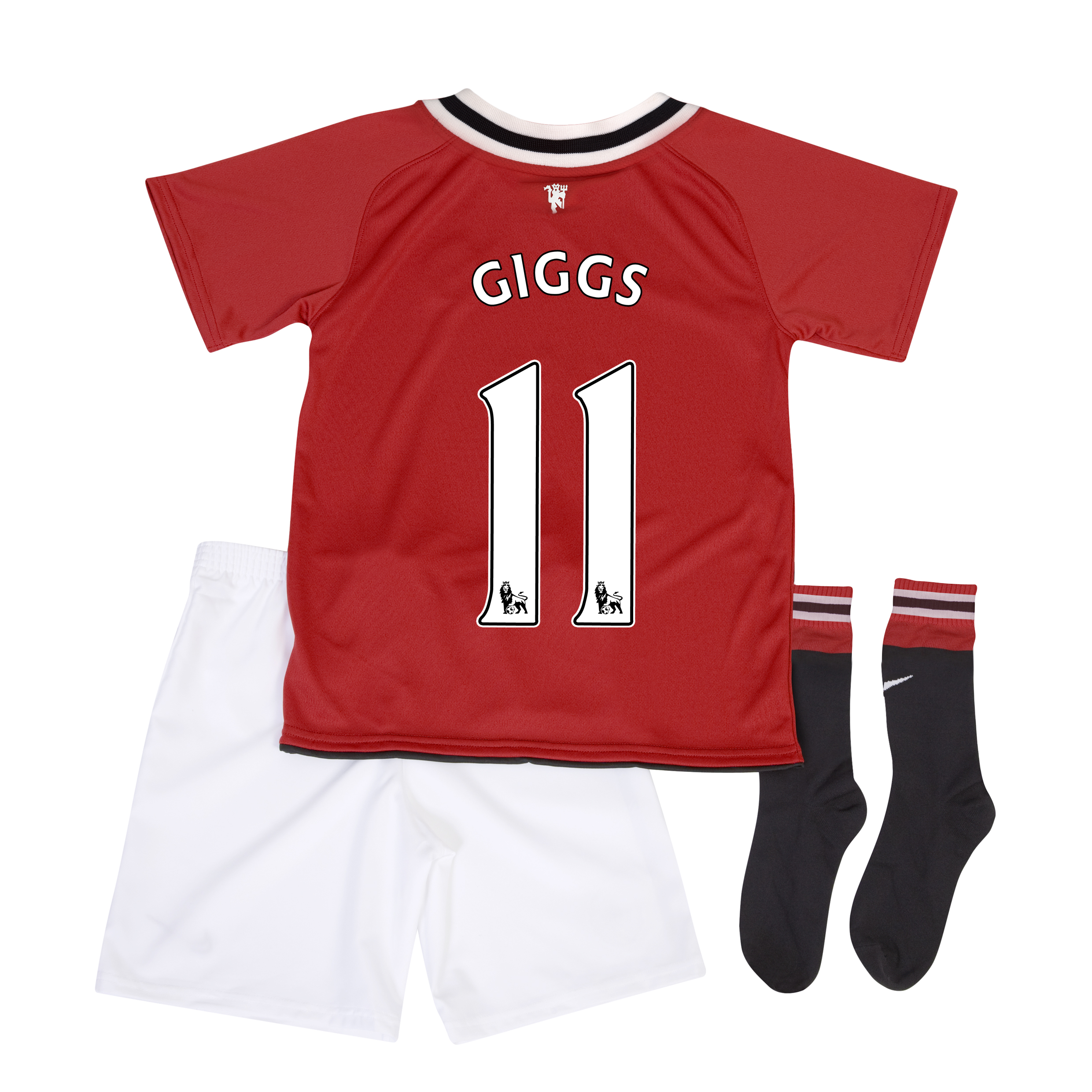 Manchester United Home Kit 2011/12 - Little Kids with Giggs 11 printing