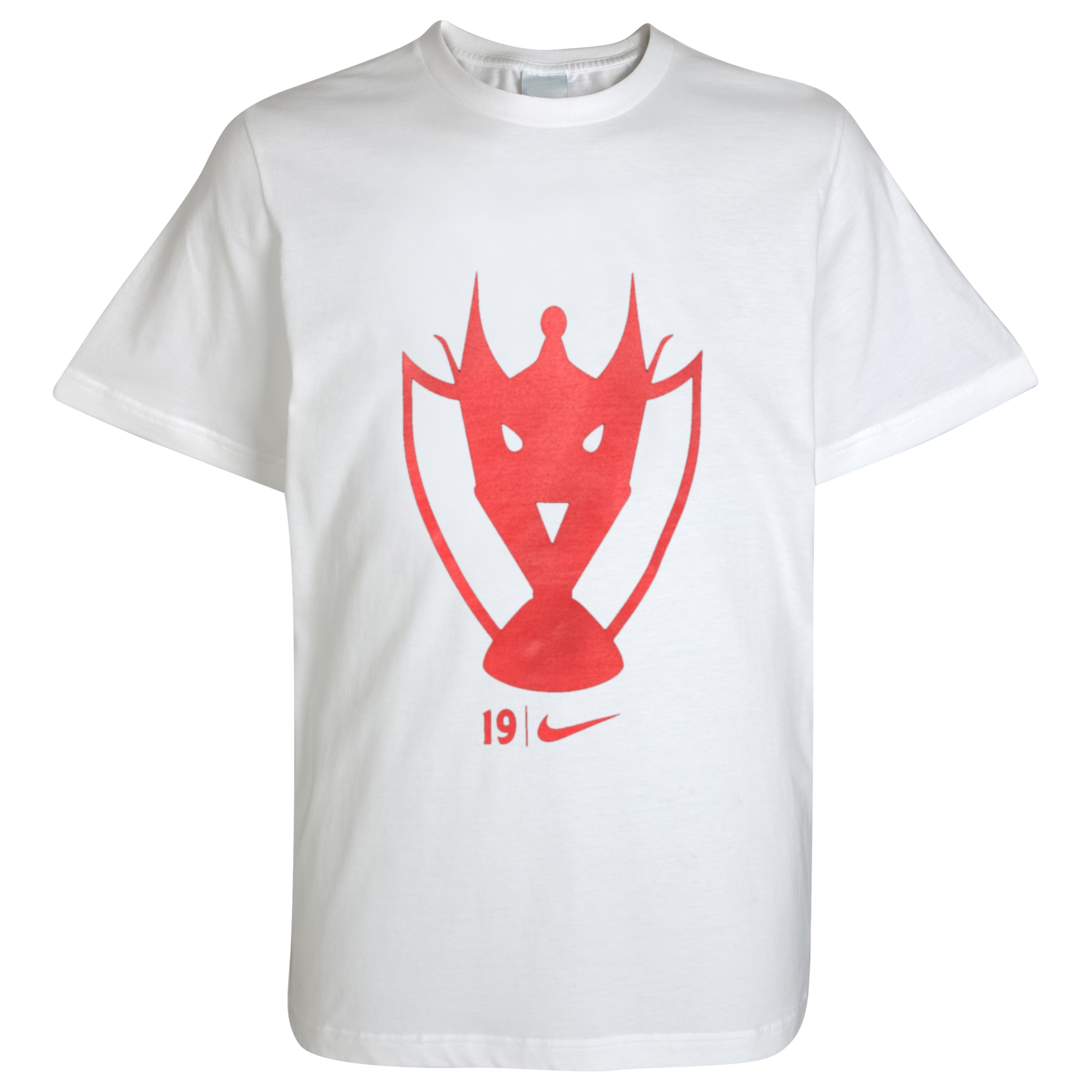 Manchester United 19 Premier League Winner 2011 T-Shirt - White/Red