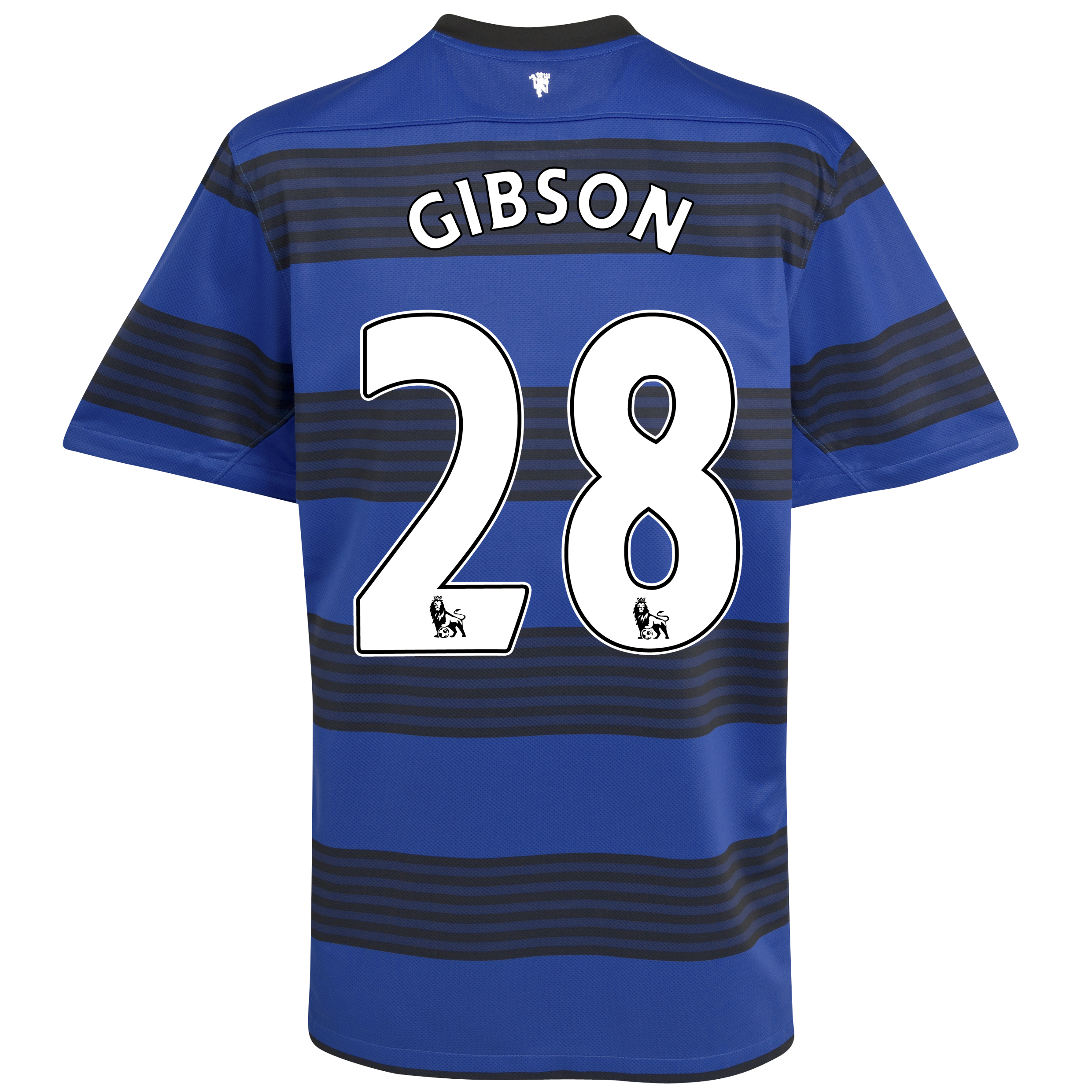 Manchester United Away Shirt 2011/12 - Kids with Gibson 28 printing.