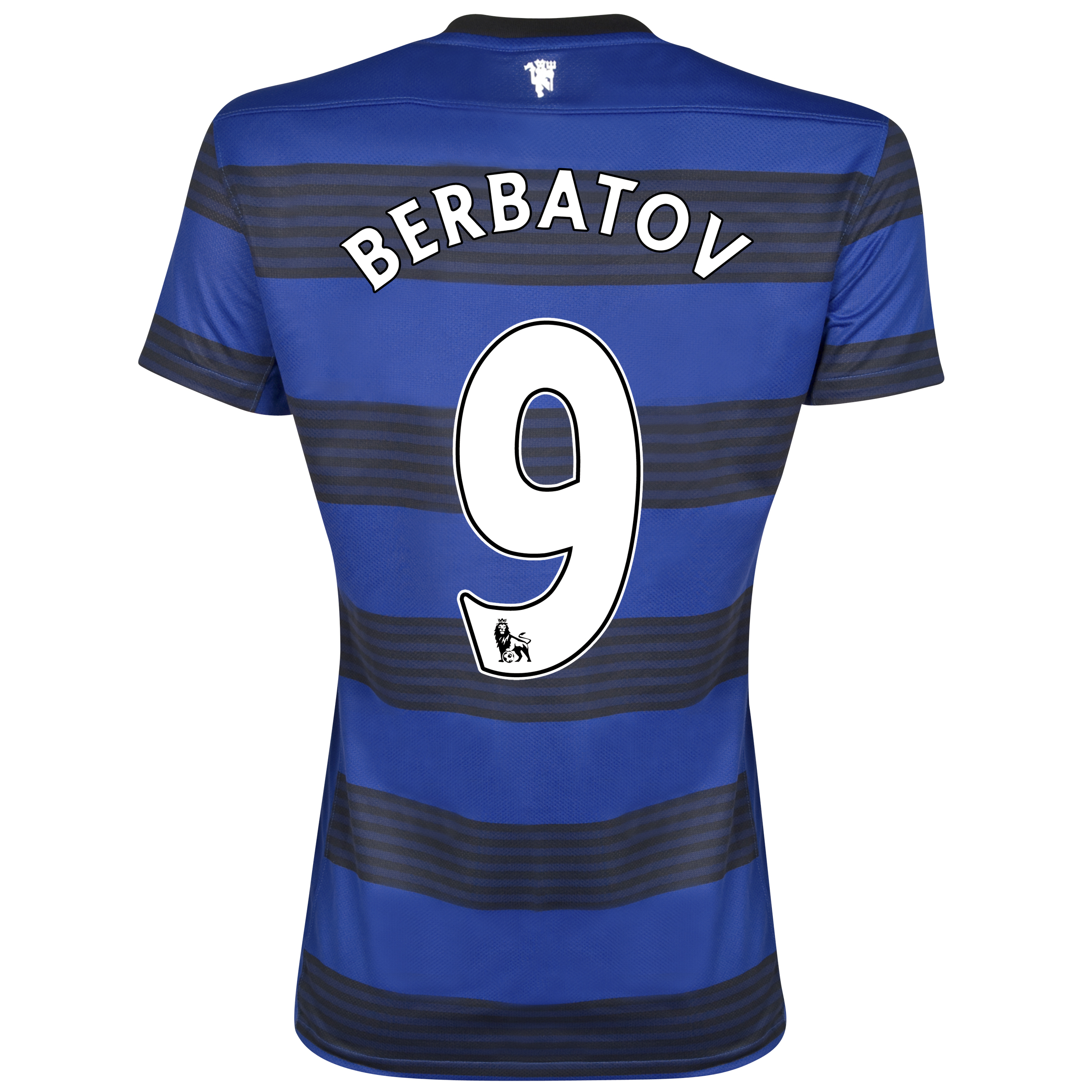 Manchester United Away Shirt 2011/12 - Womens with Berbatov 9 printing