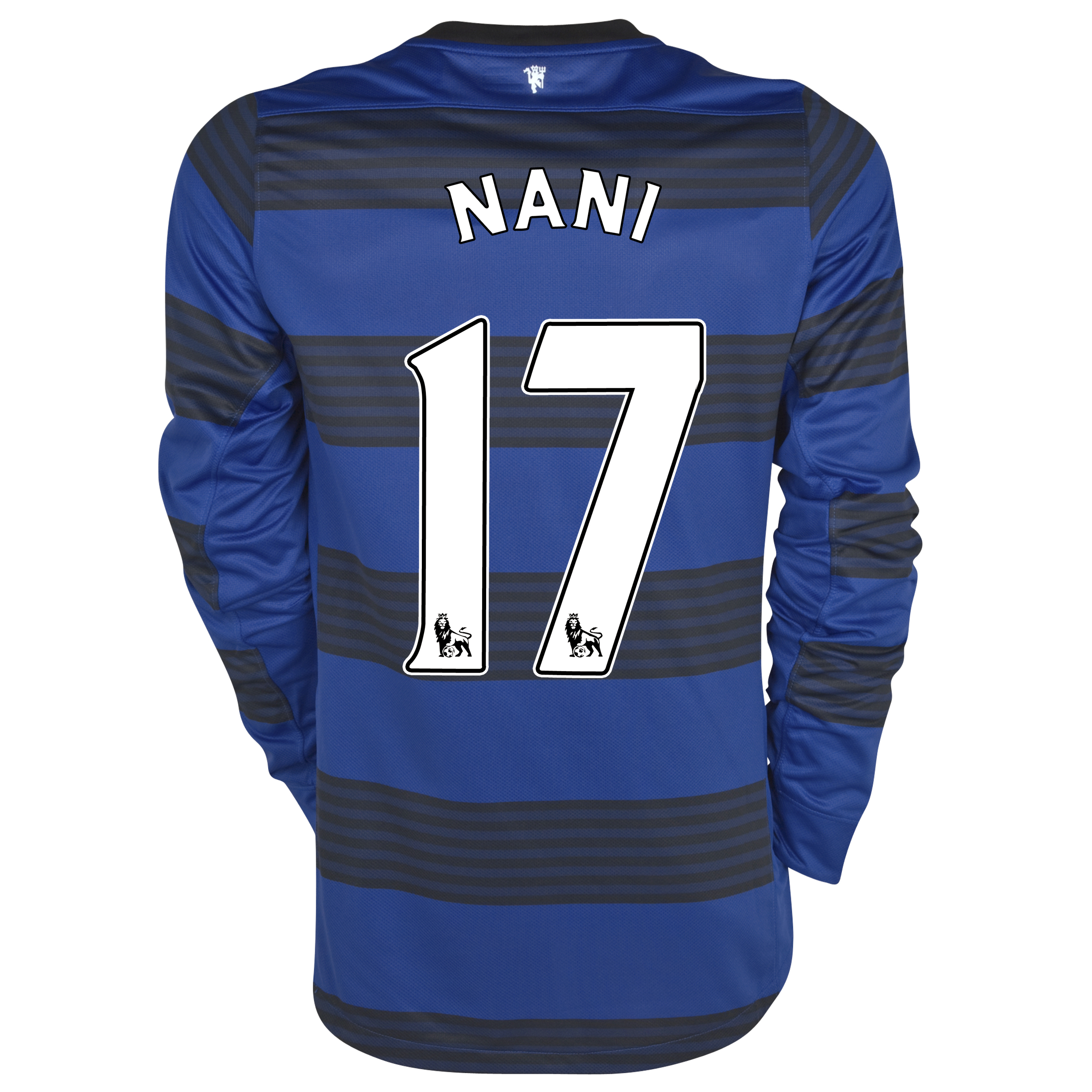 Manchester United Away Shirt 2011/12 - Long Sleeved - Kids with Nani 17 printing