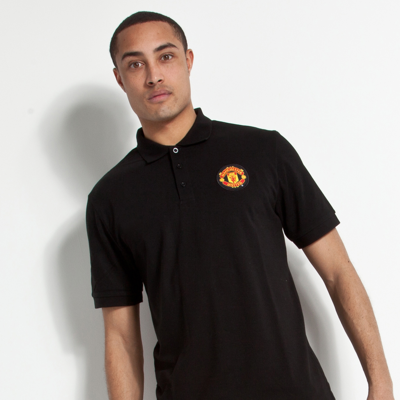 Manchester United Essentials Core Polo - Black