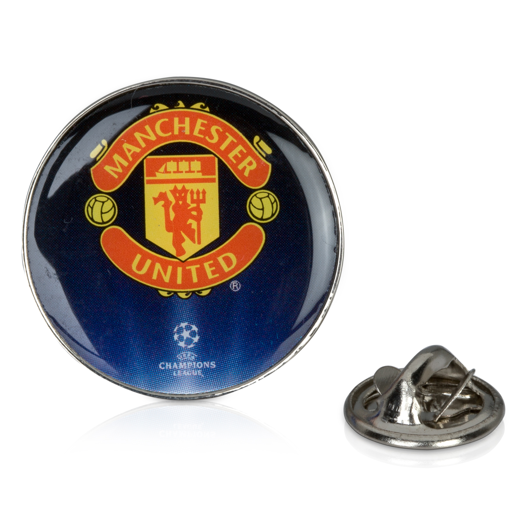 Manchester United UEFA Champions League Pin Badge
