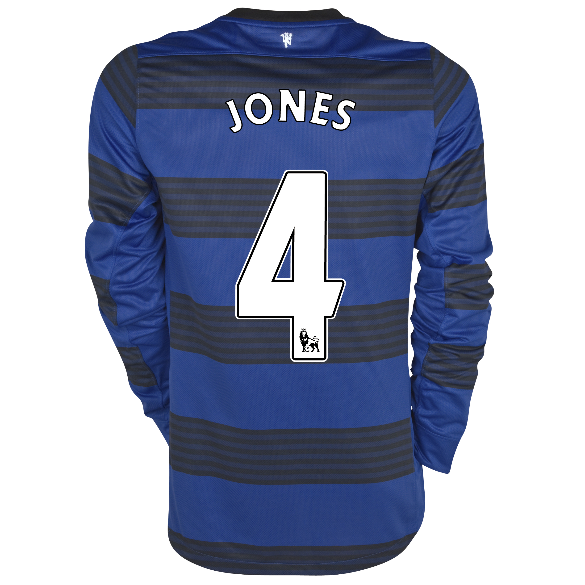 Manchester United Away Shirt 2011/12 - Long Sleeved - Kids with Jones 4 printing