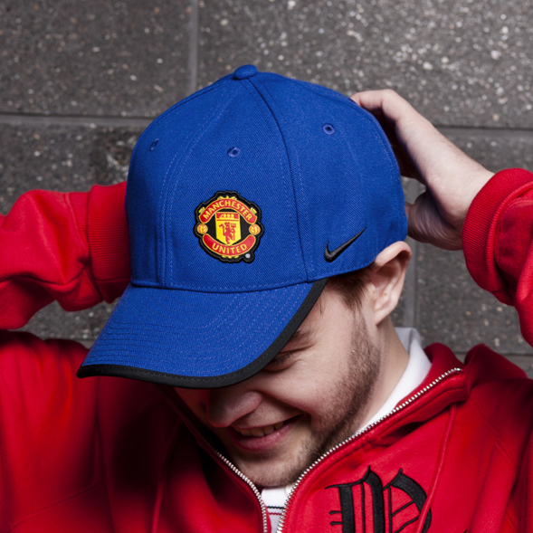 Manchester United Core Cap Old Royal Black Black