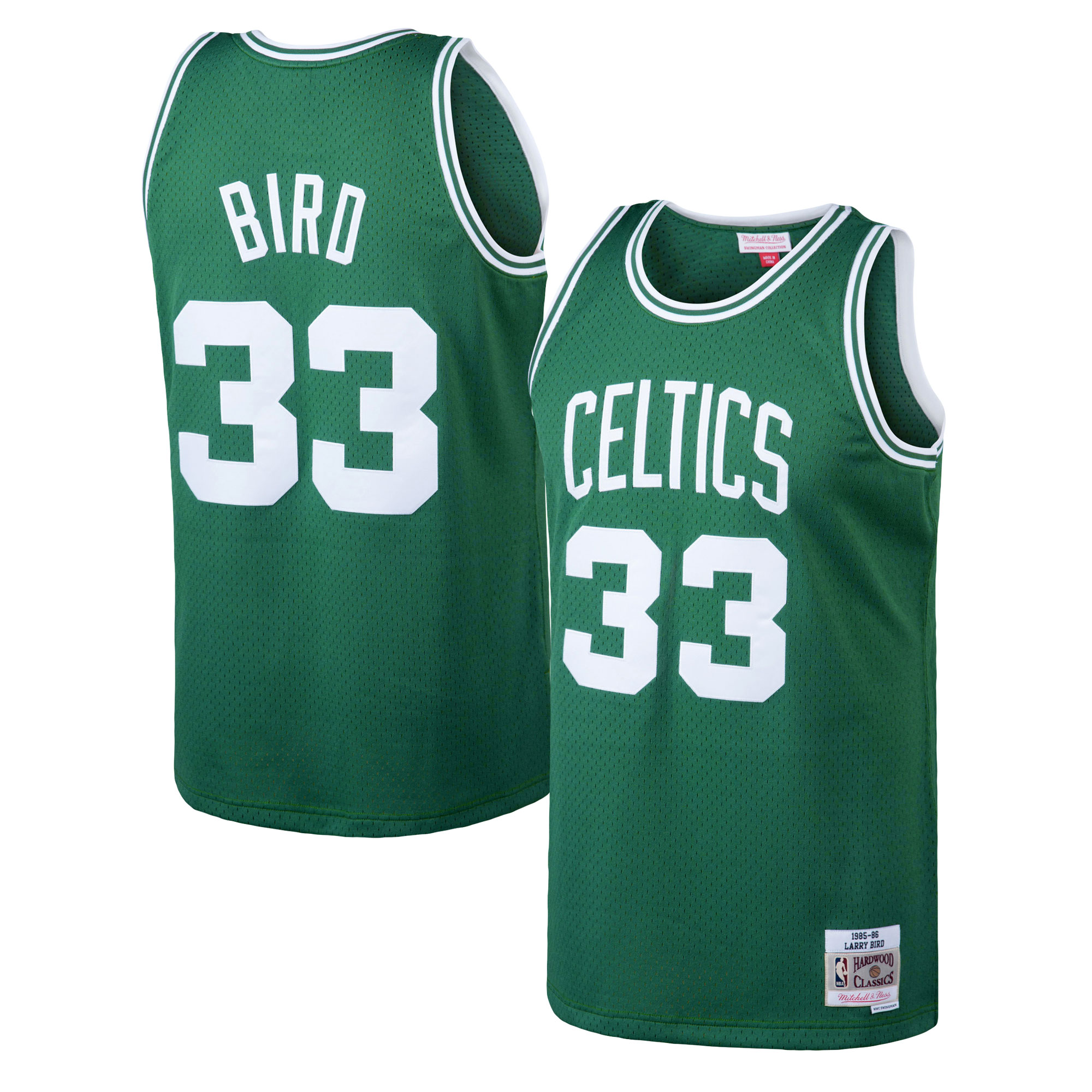 "Boston Celtics Larry Bird Hardwood Road Classics Swingman Jersey - Mens"