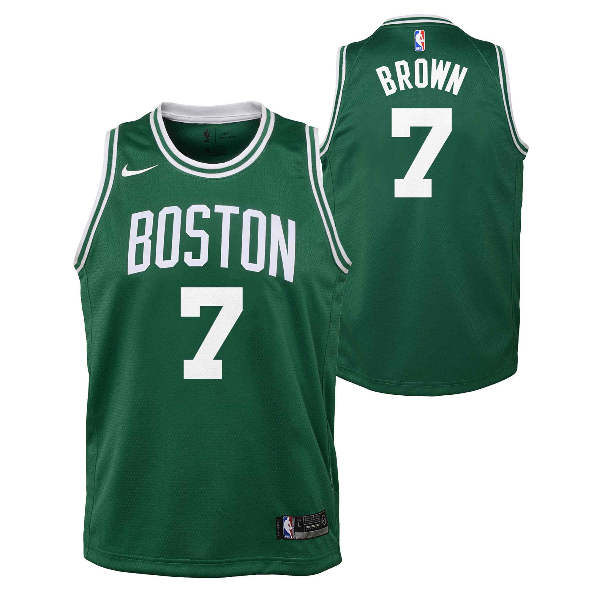 "Boston Celtics Nike Icon Swingman Jersey - Jaylen Brown - Youth"