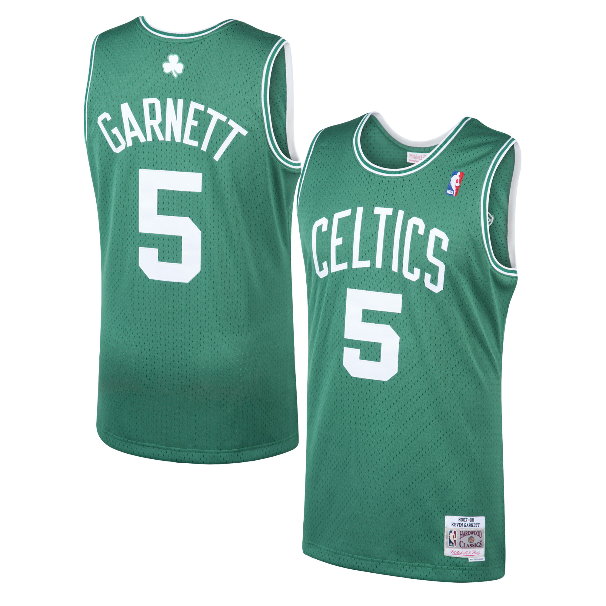 "Boston Celtics Kevin Garnett Hardwood Classics 2007-08 Road Swingman Jersey - Mens"