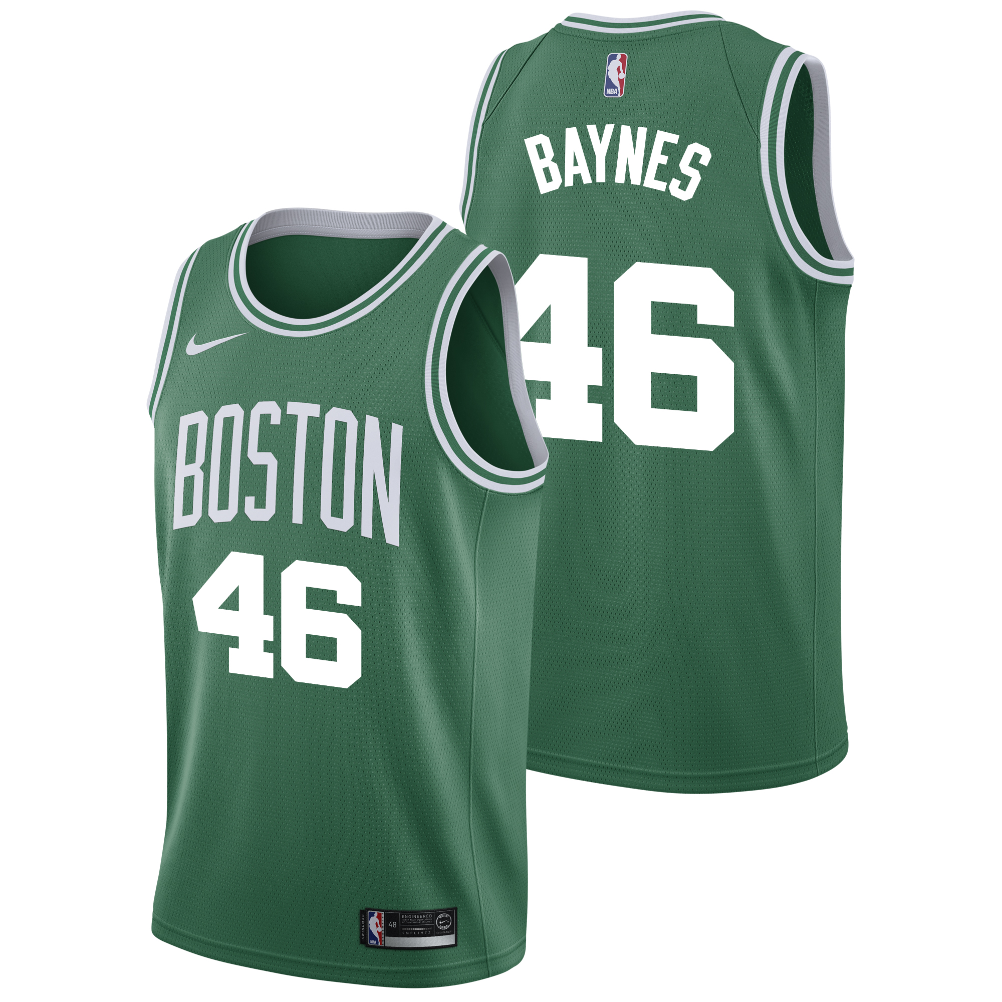 "Boston Celtics Nike Icon Swingman Jersey - Aron Baynes - Mens"