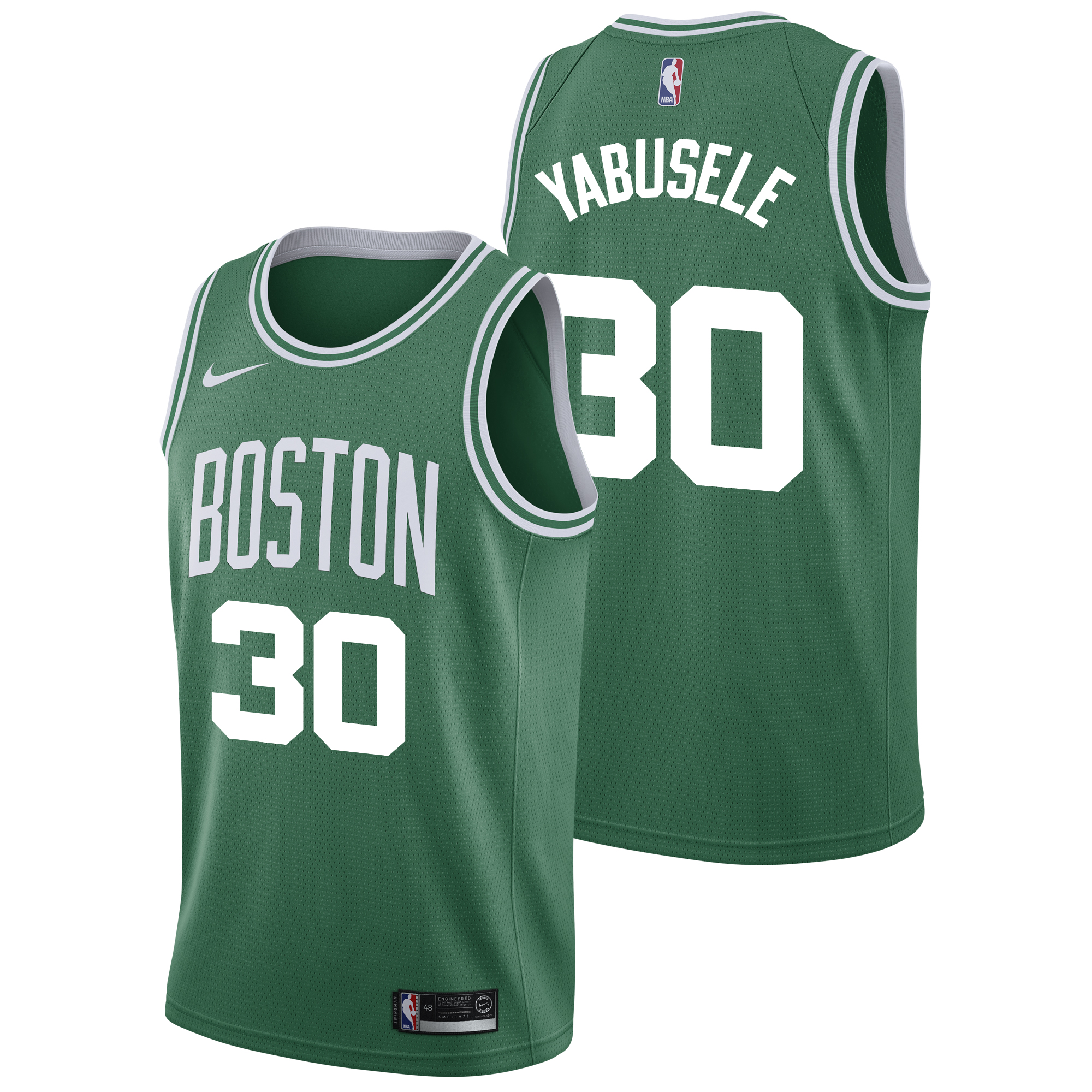 "Boston Celtics Nike Icon Swingman Jersey - Guerschon Yabusele - Mens"