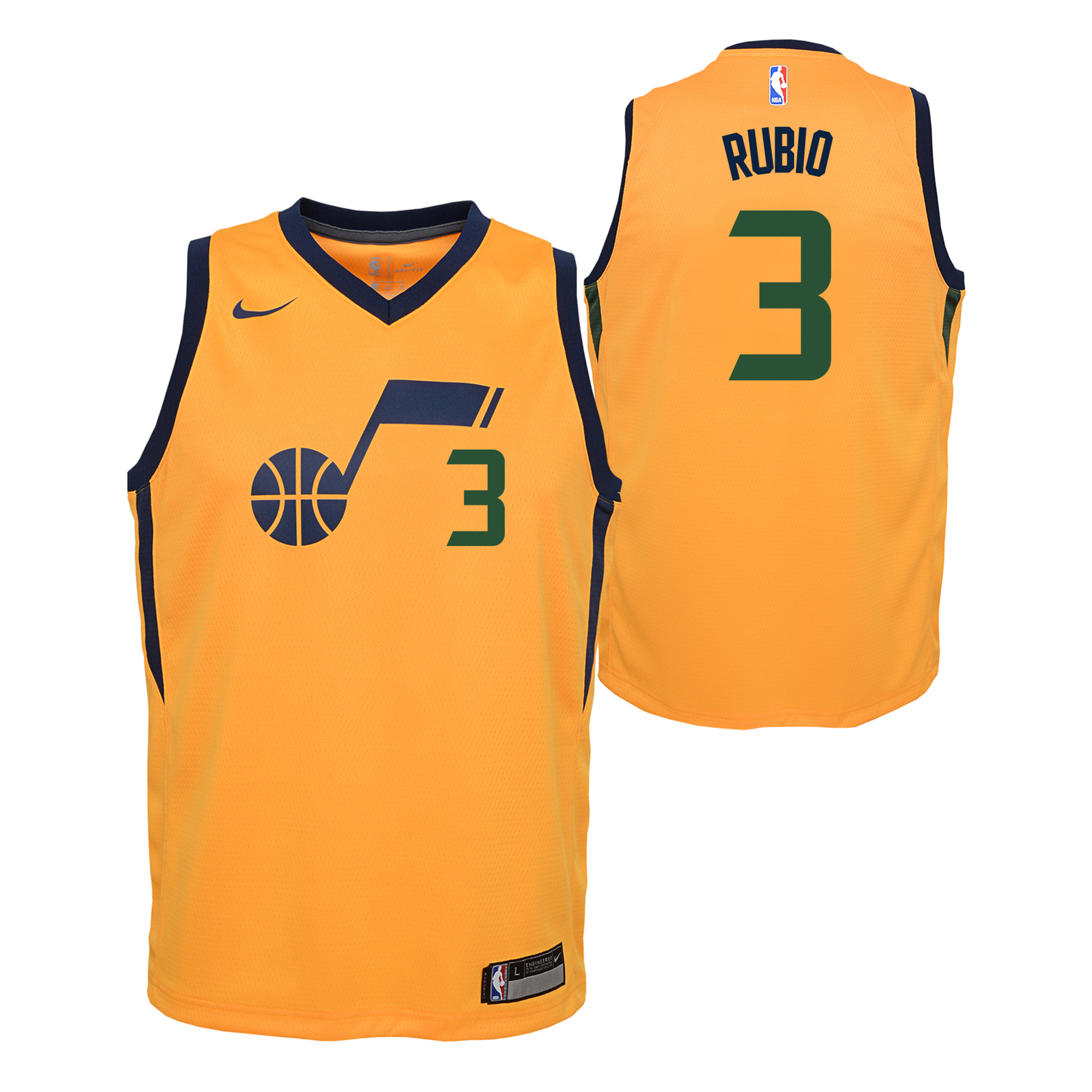 camiseta ricky rubio utah nike