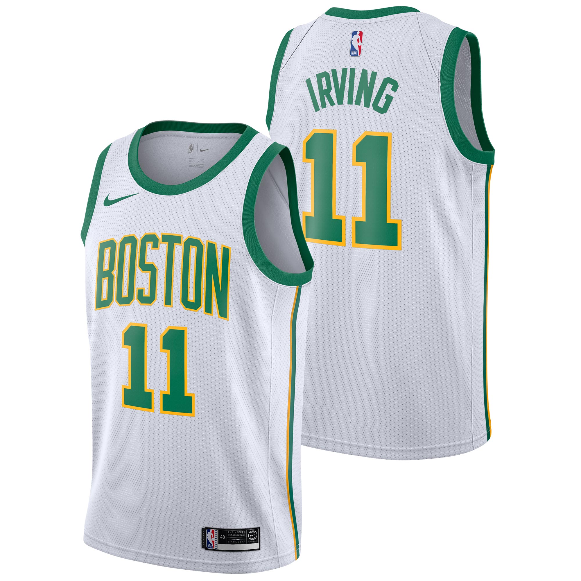 "Boston Celtics Nike City Edition Swingman Jersey - Kyrie Irving - Mens"