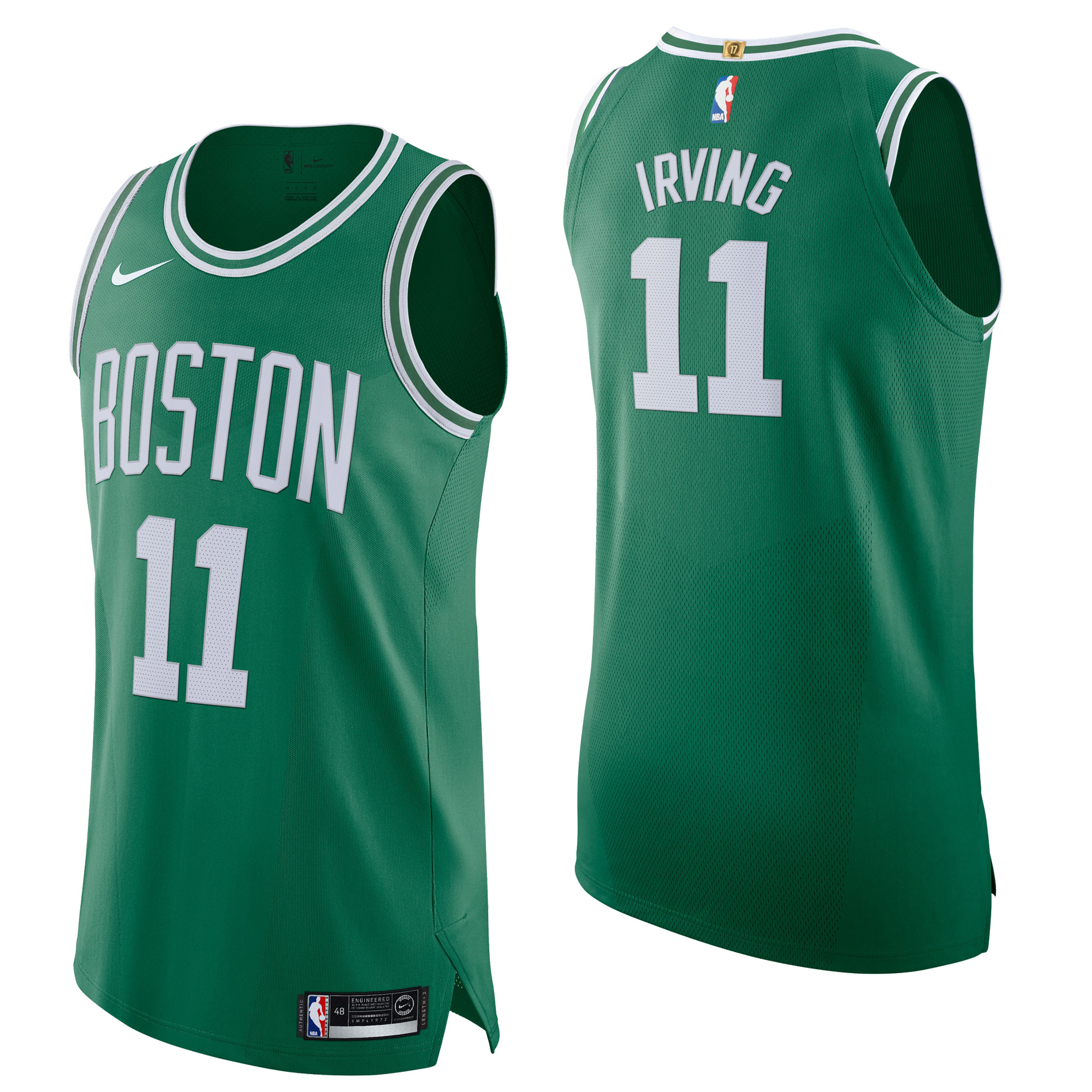 "Boston Celtics Nike Icon Authentic Jersey - Kyrie Irving - Mens"