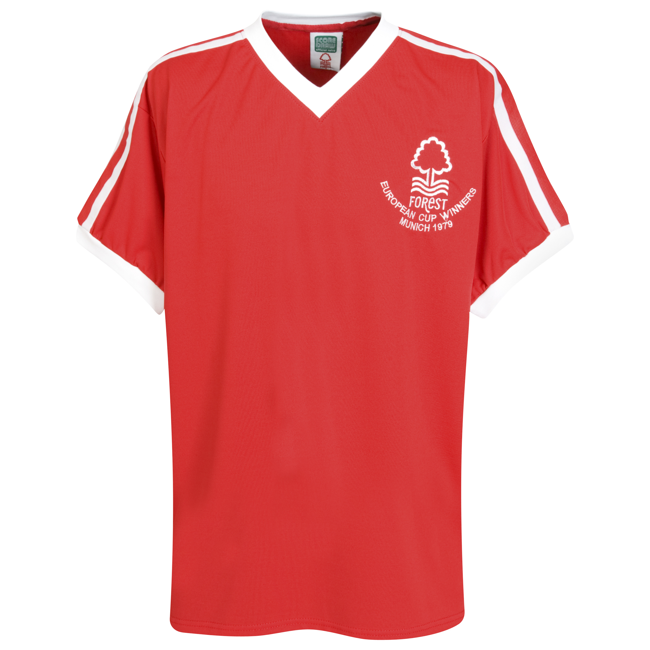 Nottingham Forest 1979 European Cup Winners Home Shirt Red