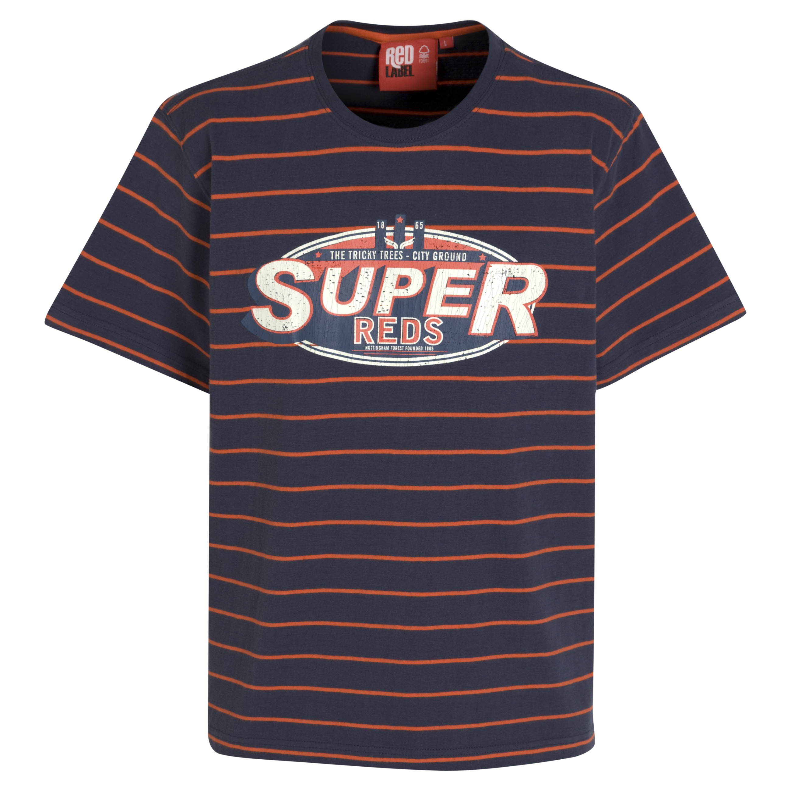 Nottingham Forest Reef T-Shirt - Navy/ Orange
