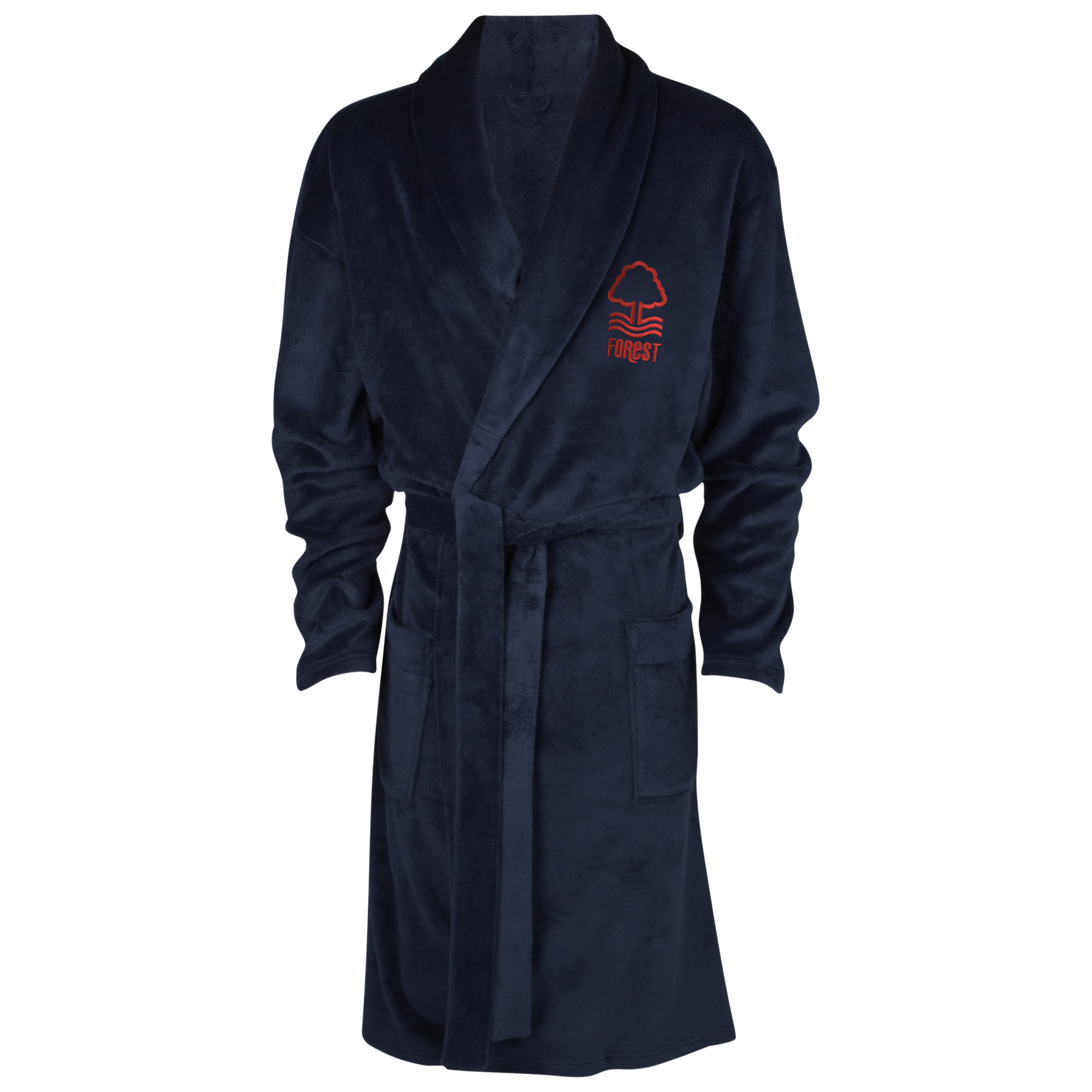 Nottingham Forest Supersoft Robe Navy