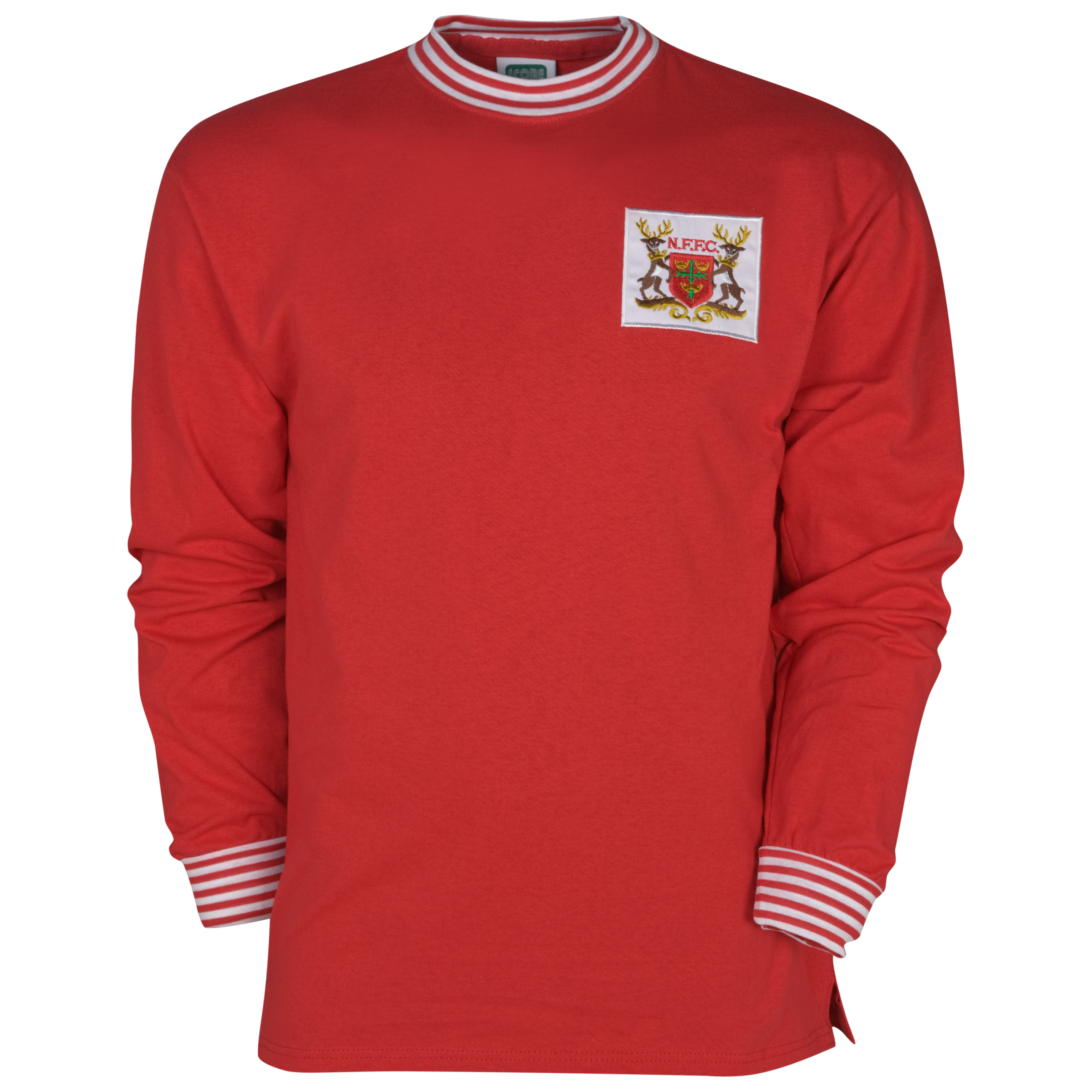 Nottingham Forest 1966 Home Shirt Long Sleeved - Red