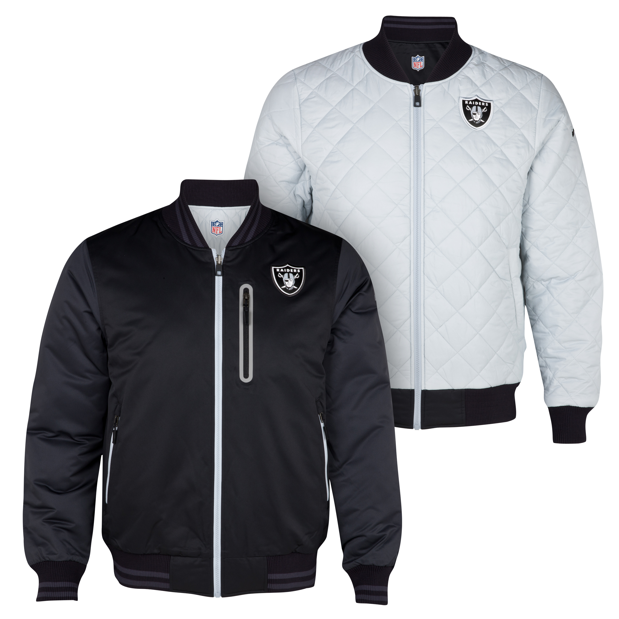 Oakland Raiders Destroyer Jacket - Black
