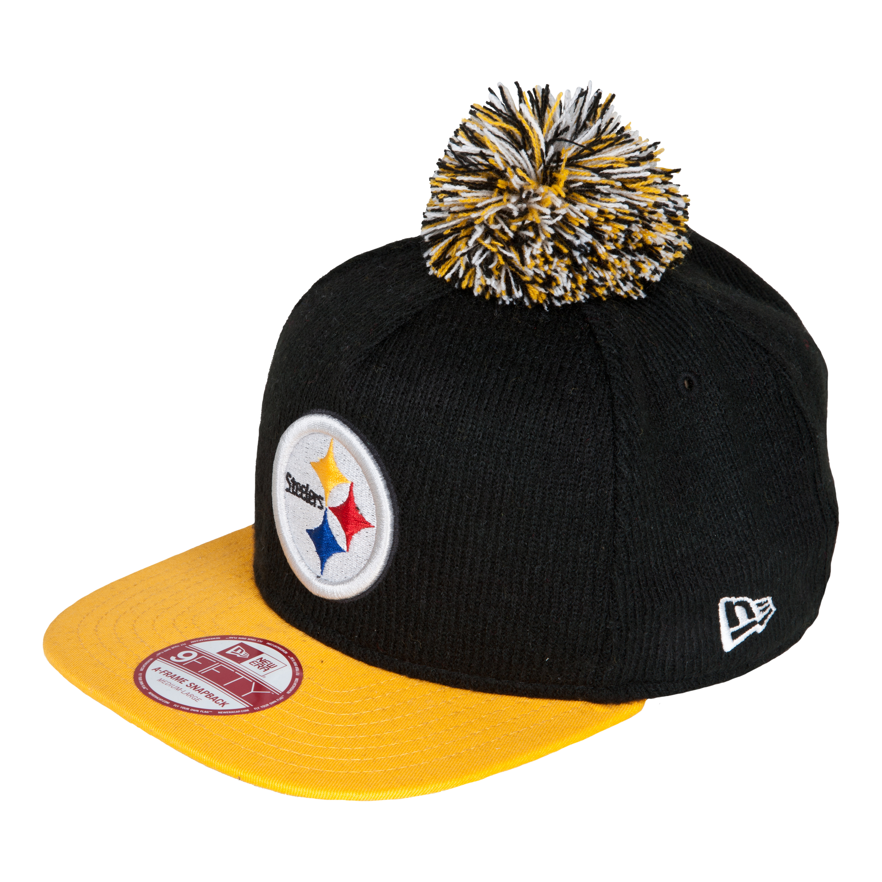 Pittsburgh Steelers 9Fifty Bobble Game Snapback Cap