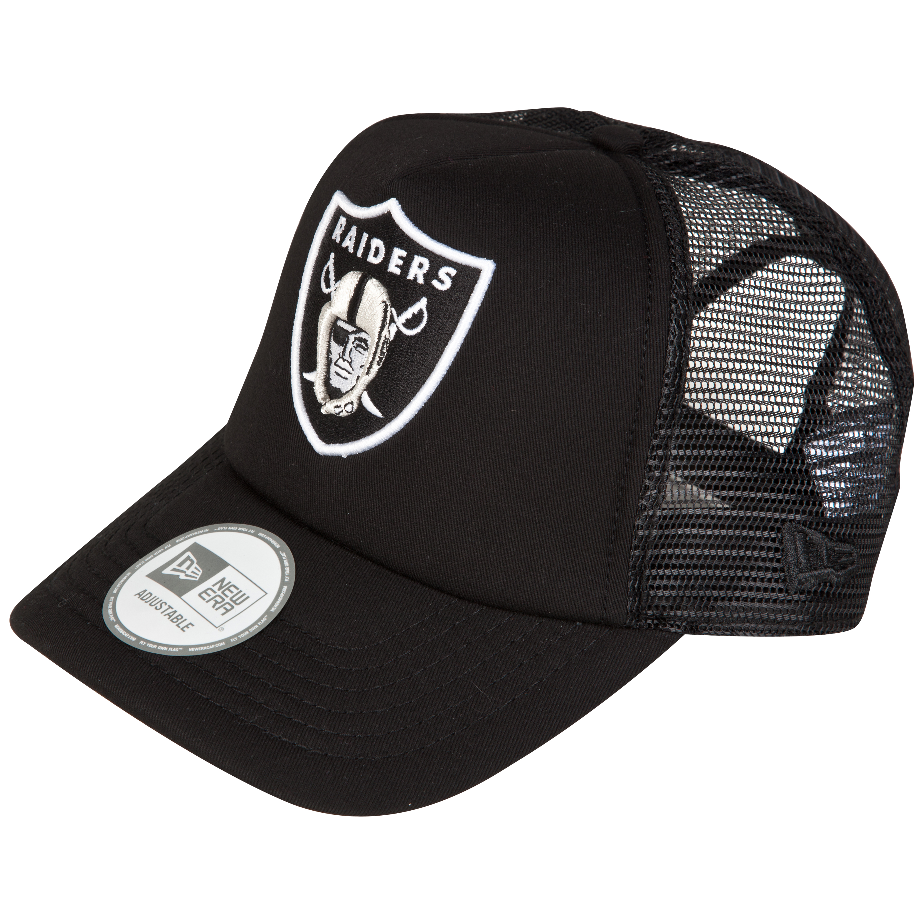 Oakland Raiders Adjustable Holiday Trucker Cap