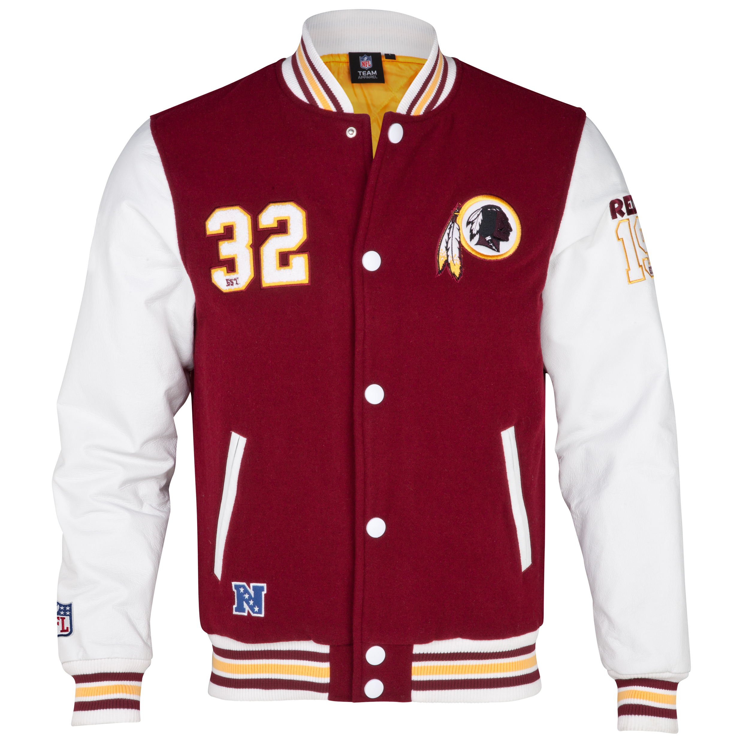 Washington Redskins Gridiron Letterman Jacket