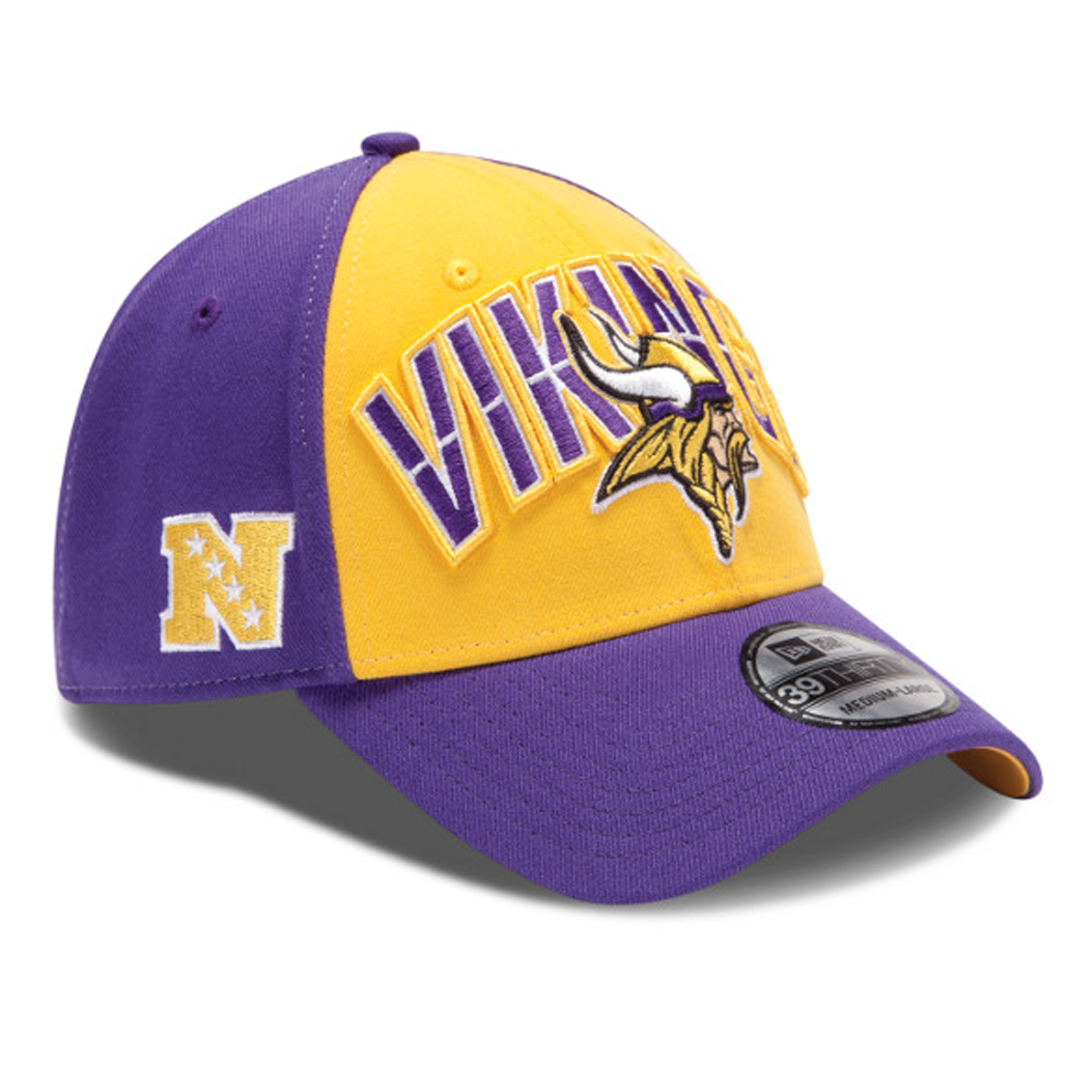 Minnesota Vikings New Era 39THIRTY NFL Draft Cap