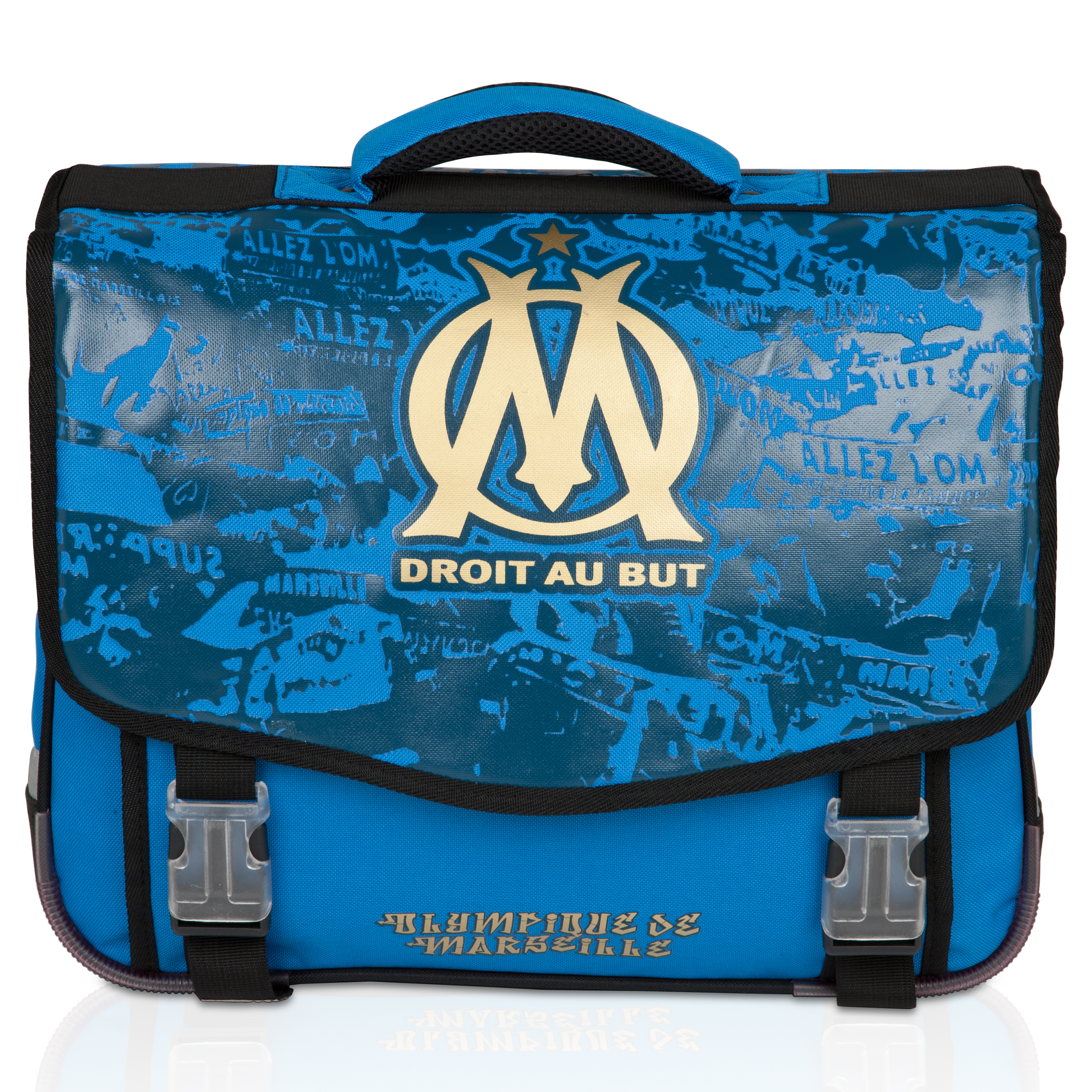 Cartable Olympique de Marseille - 41 cm - Noir