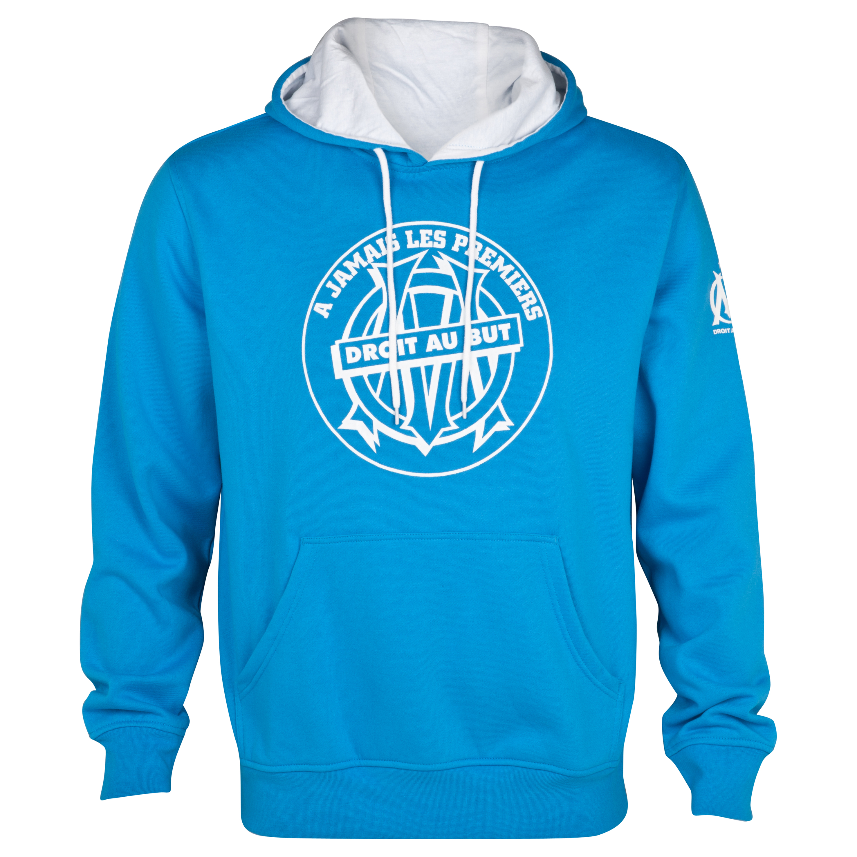 Sweat-shirt à capuche Lifestyle Olympique de Marseille - Bleu - Enfant