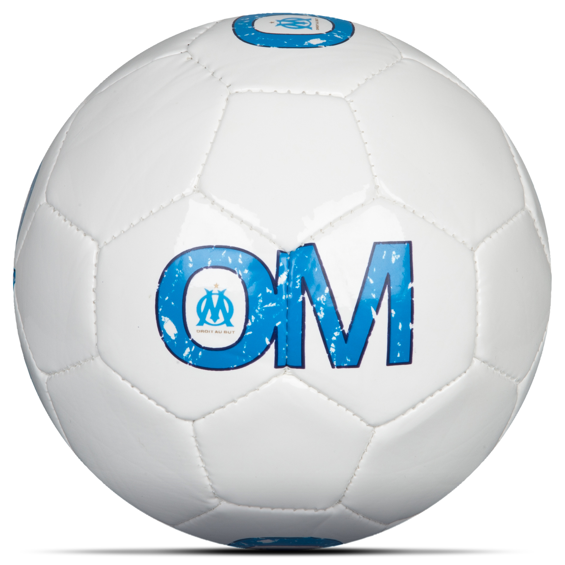 Olympique de Marseille Logo Size 1 Miniball - White