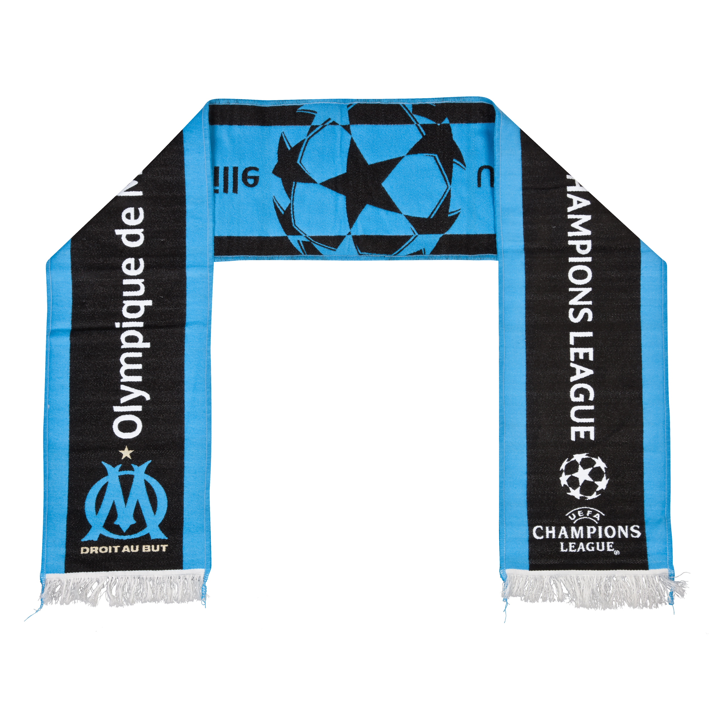 Écharpe Olympique de Marseille - Noir