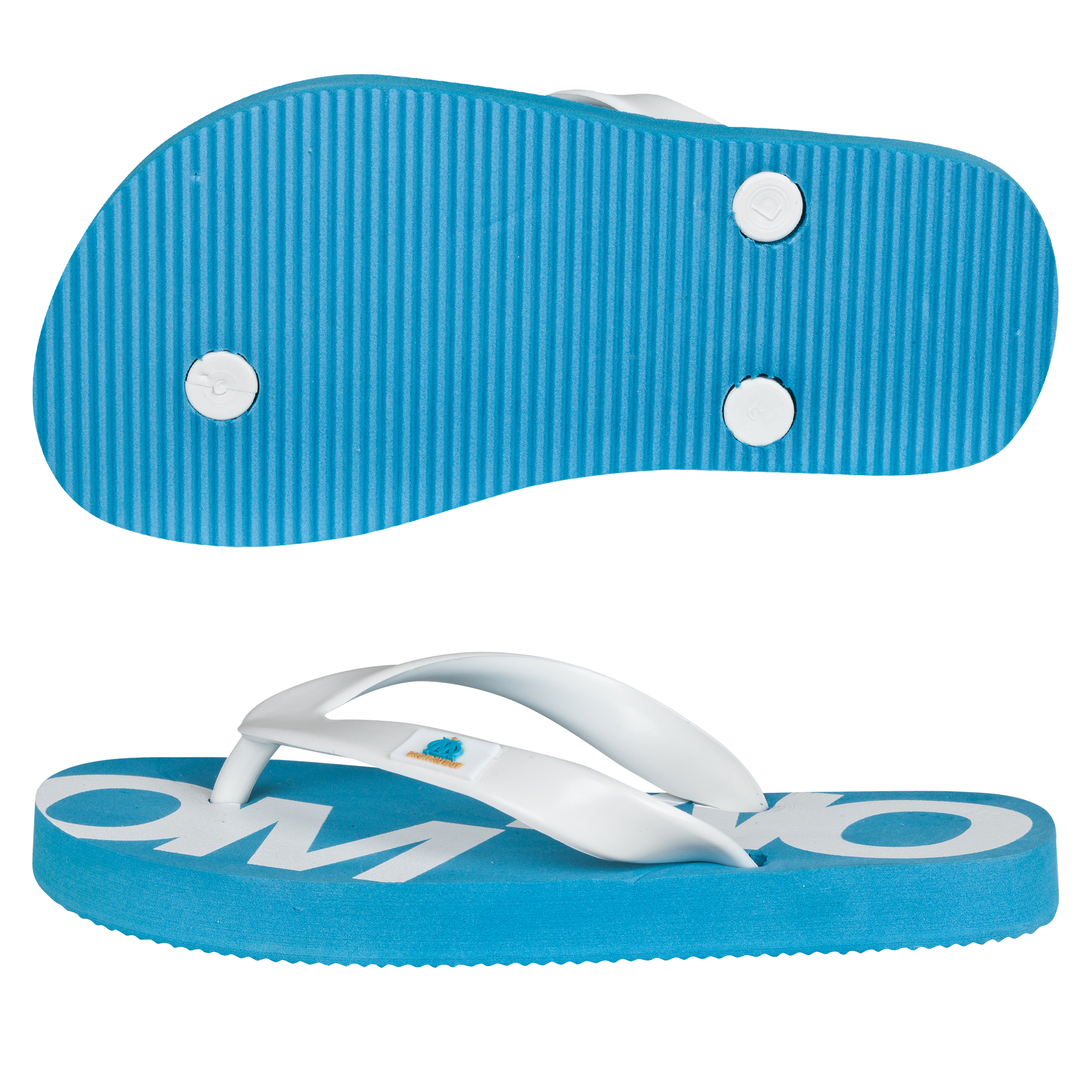 Tongs Olympique de Marseille - Bleu - Junior